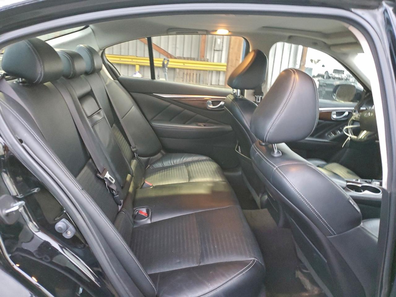 2014 Infiniti Q50 Sport Black vin: JN1BV7AR5EM704763