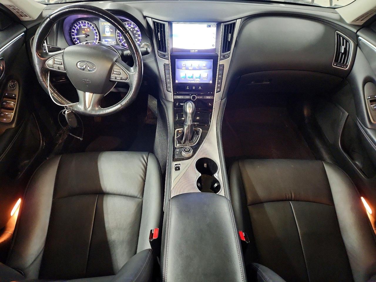 2015 Infiniti Q50 Premium Black vin: JN1BV7AR5FM390372