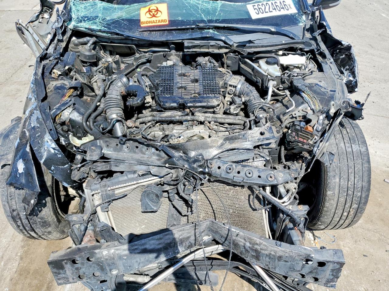 2015 Infiniti Q50 Premium Черный vin: JN1BV7AR5FM392168