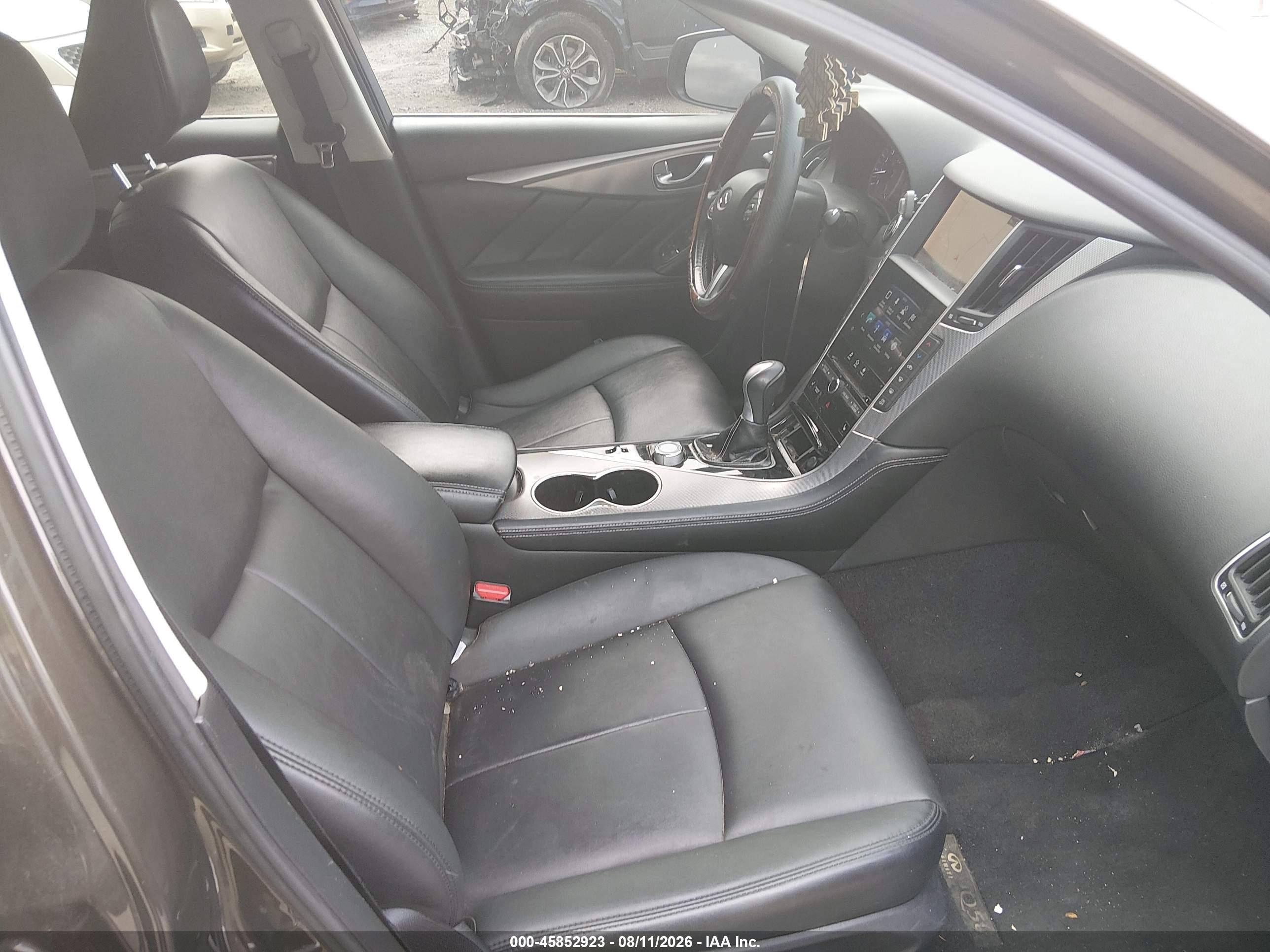 2015 Infiniti Q50 Premium Brown vin: JN1BV7AR5FM397113
