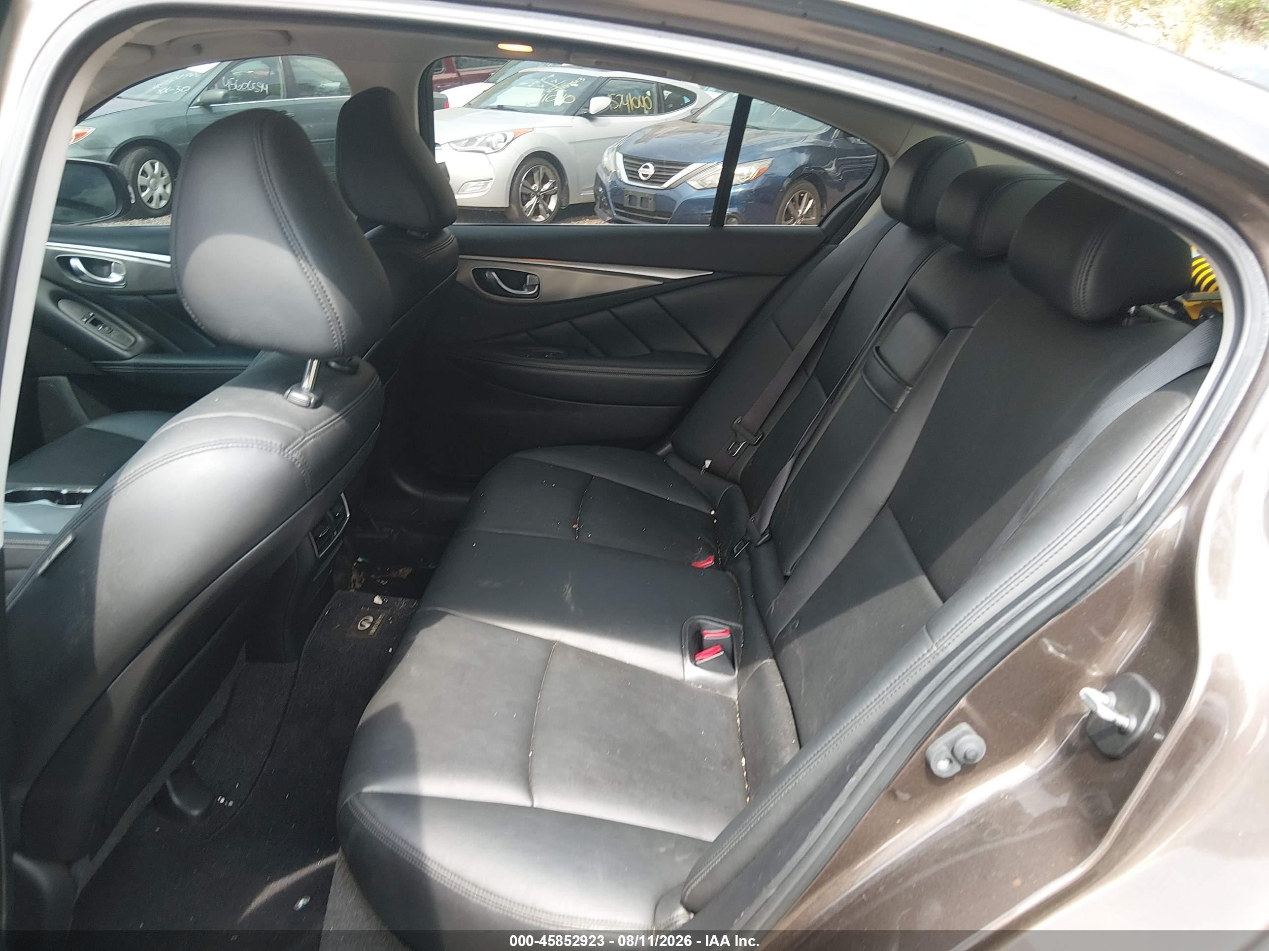 2015 Infiniti Q50 Premium Brown vin: JN1BV7AR5FM397113