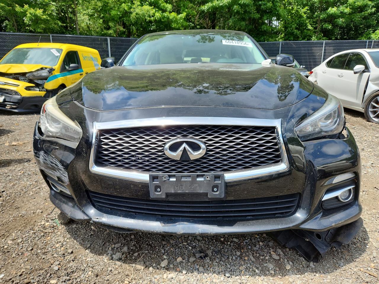 2015 Infiniti Q50 Premium Black vin: JN1BV7AR5FM403556