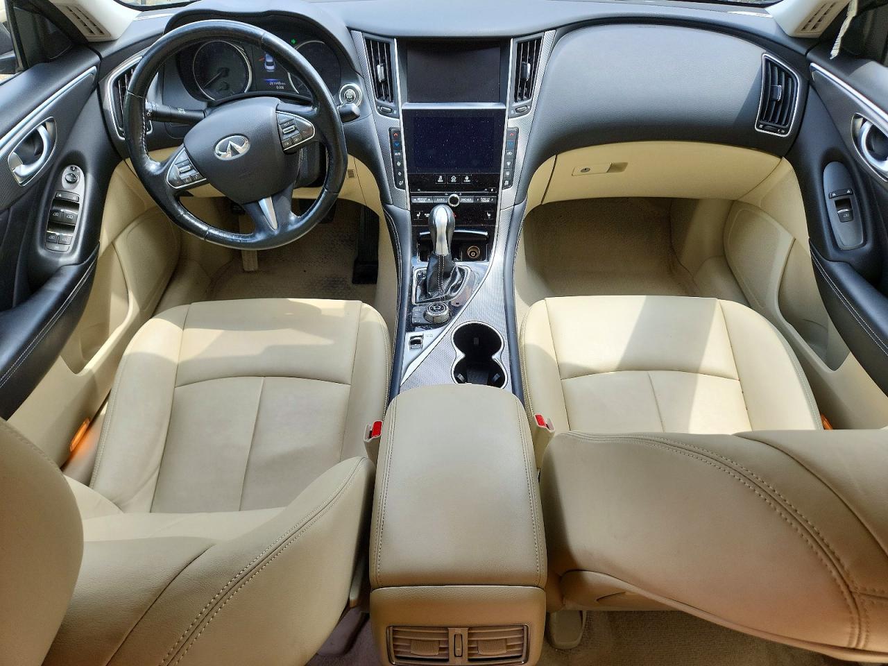 2015 Infiniti Q50 Premium Black vin: JN1BV7AR5FM403556