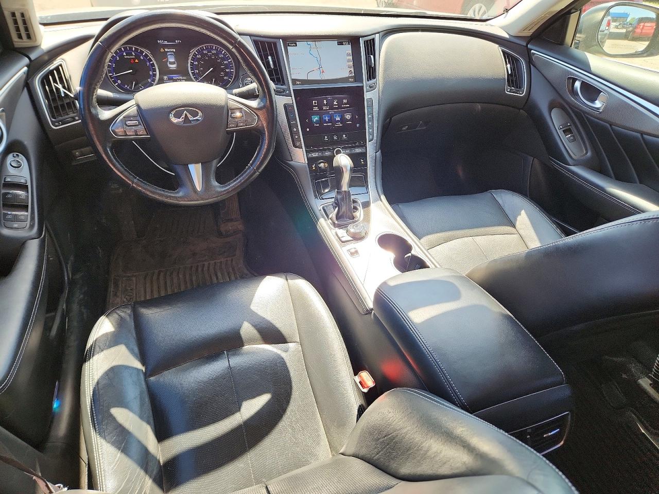 2015 Infiniti Q50 Premium Silver vin: JN1BV7AR5FM404206