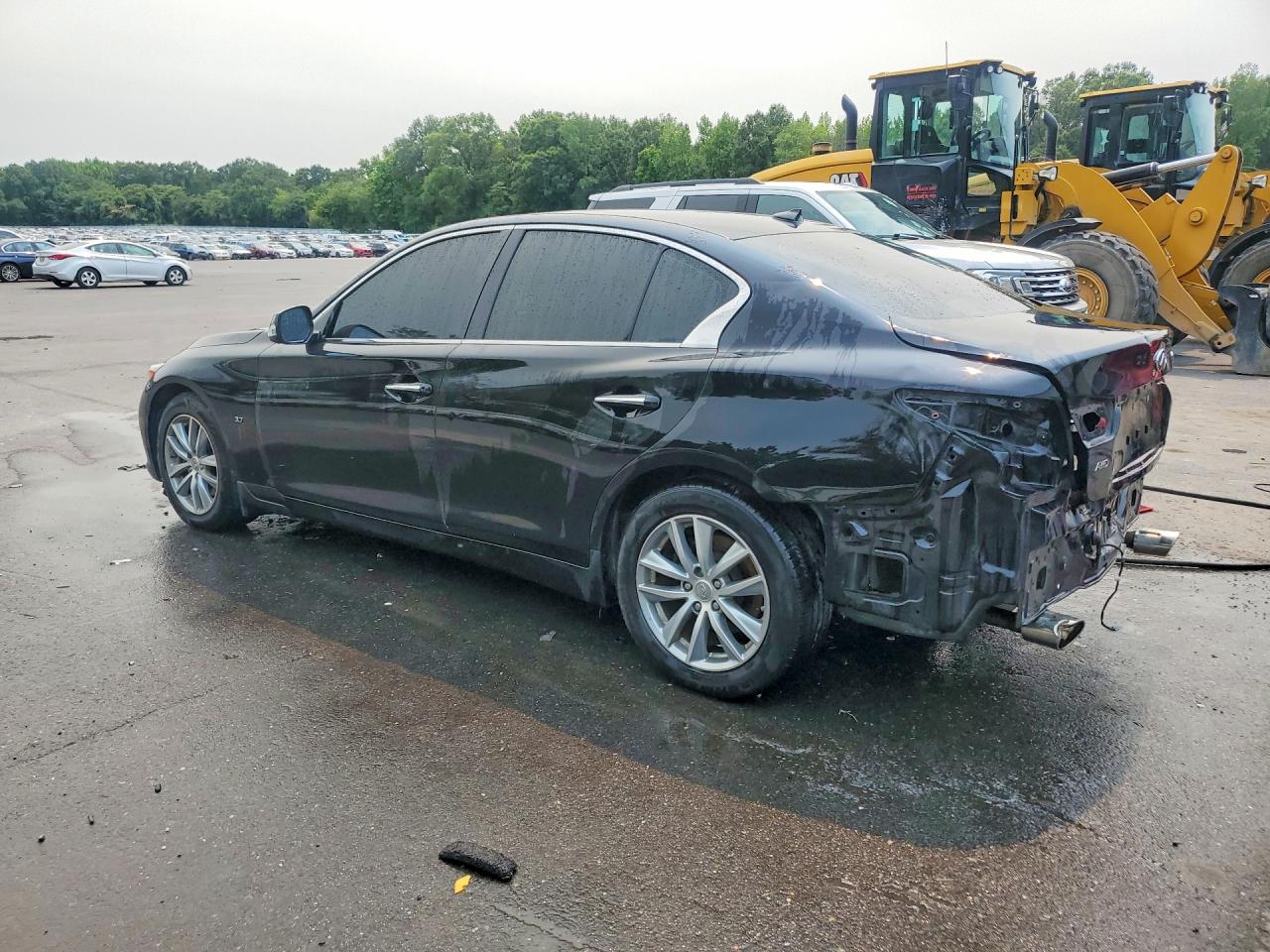 2015 Infiniti Q50 Premium Black vin: JN1BV7AR5FM404674