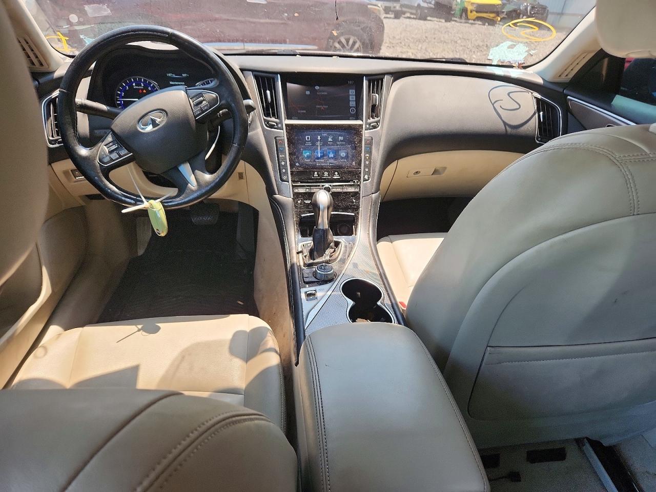 2015 Infiniti Q50 Premium Black vin: JN1BV7AR5FM404674