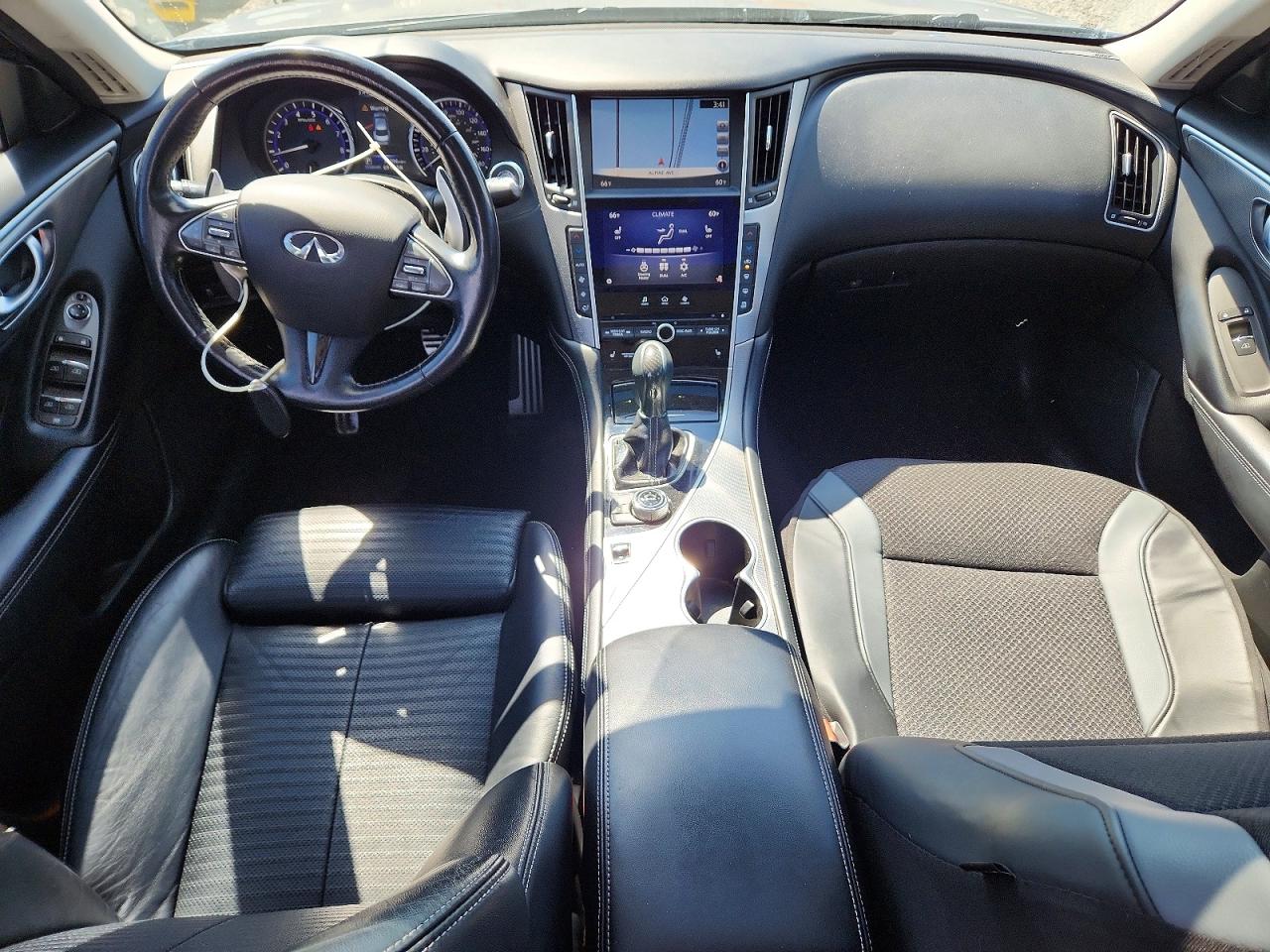 2015 Infiniti Q50 Sport Gray vin: JN1BV7AR5FM406862