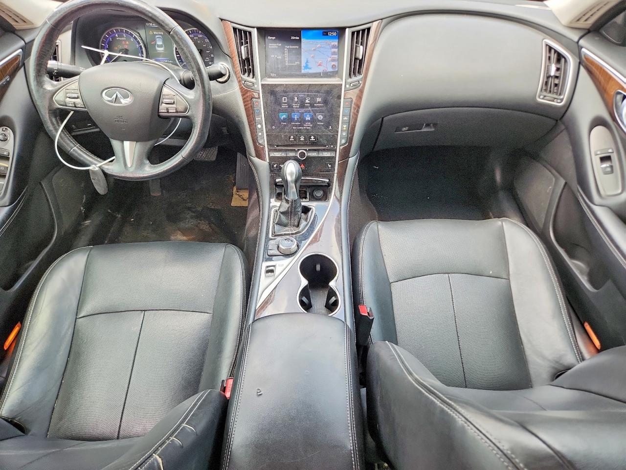2015 Infiniti Q50 Premium Черный vin: JN1BV7AR5FM407591