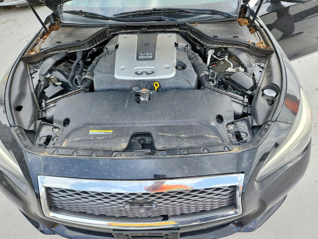 2015 Infiniti Q50 Premium Черный vin: JN1BV7AR5FM407591