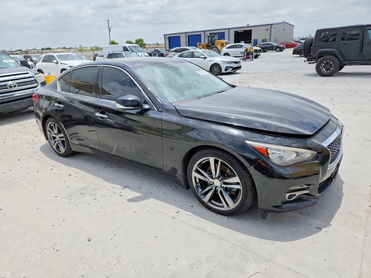 2015 Infiniti Q50 Premium Черный vin: JN1BV7AR5FM407591