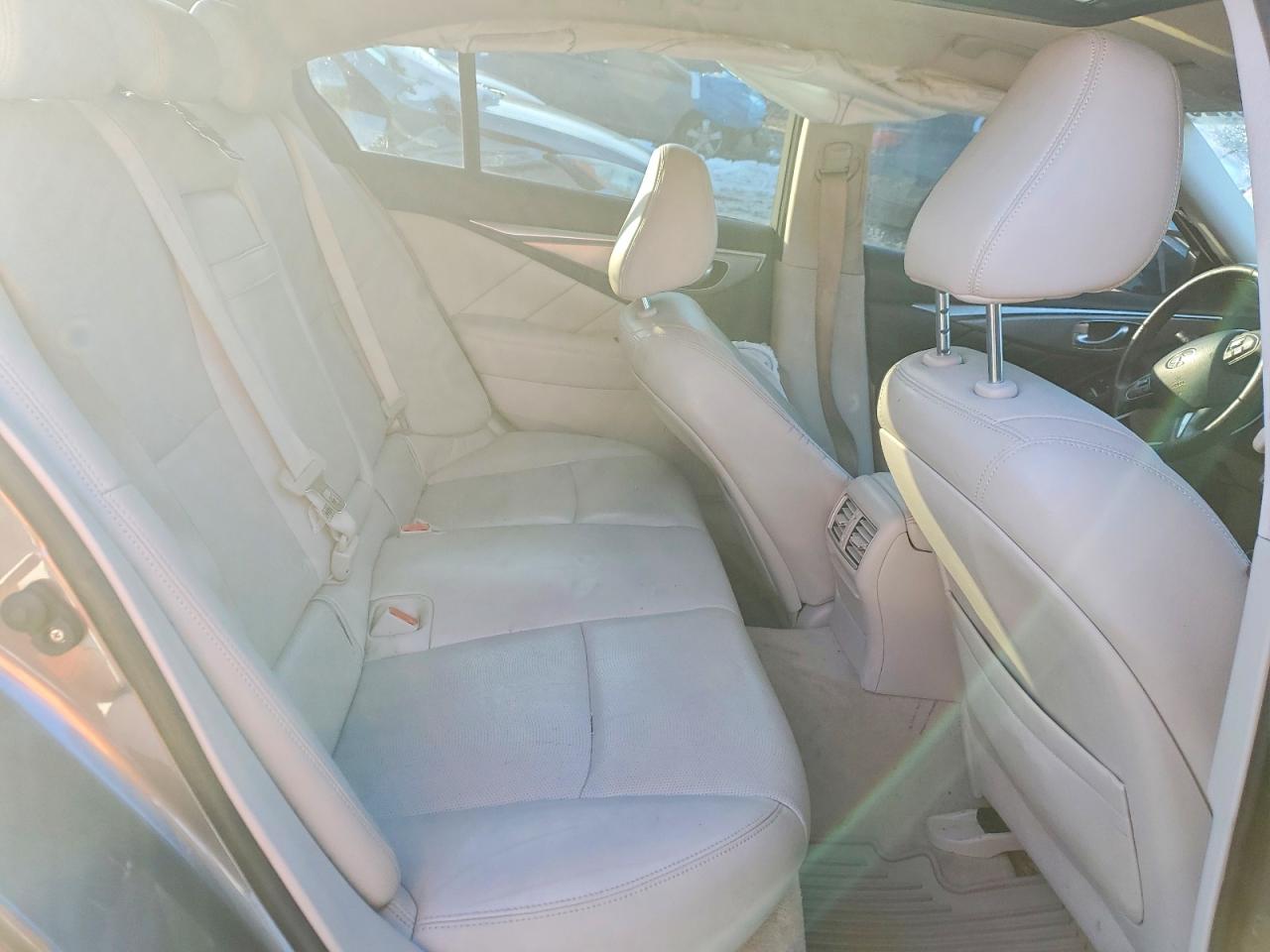 2015 Infiniti Q50 Gray vin: JN1BV7AR5FM410443