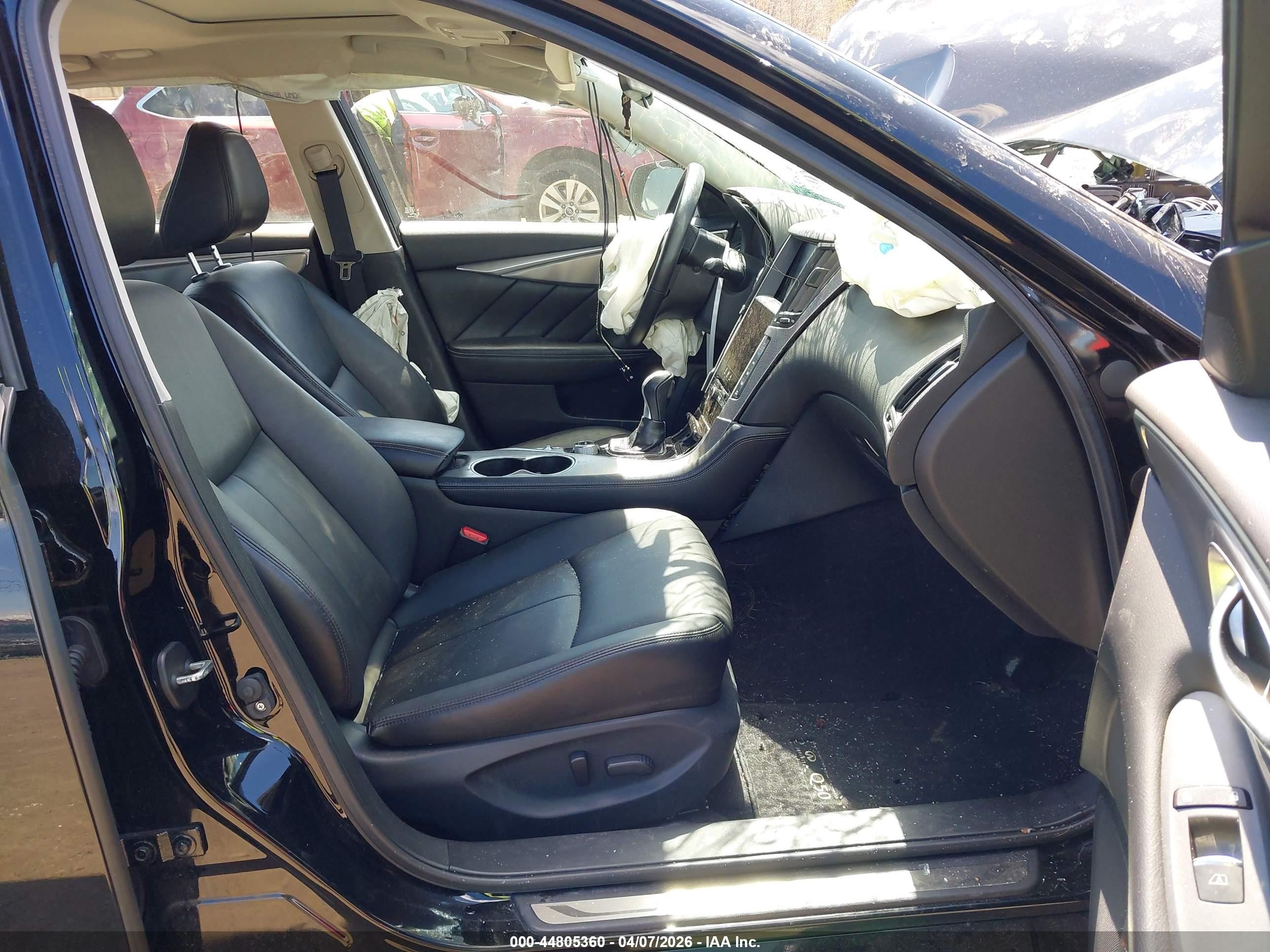 2015 Infiniti Q50   Black vin: JN1BV7AR5FM415108