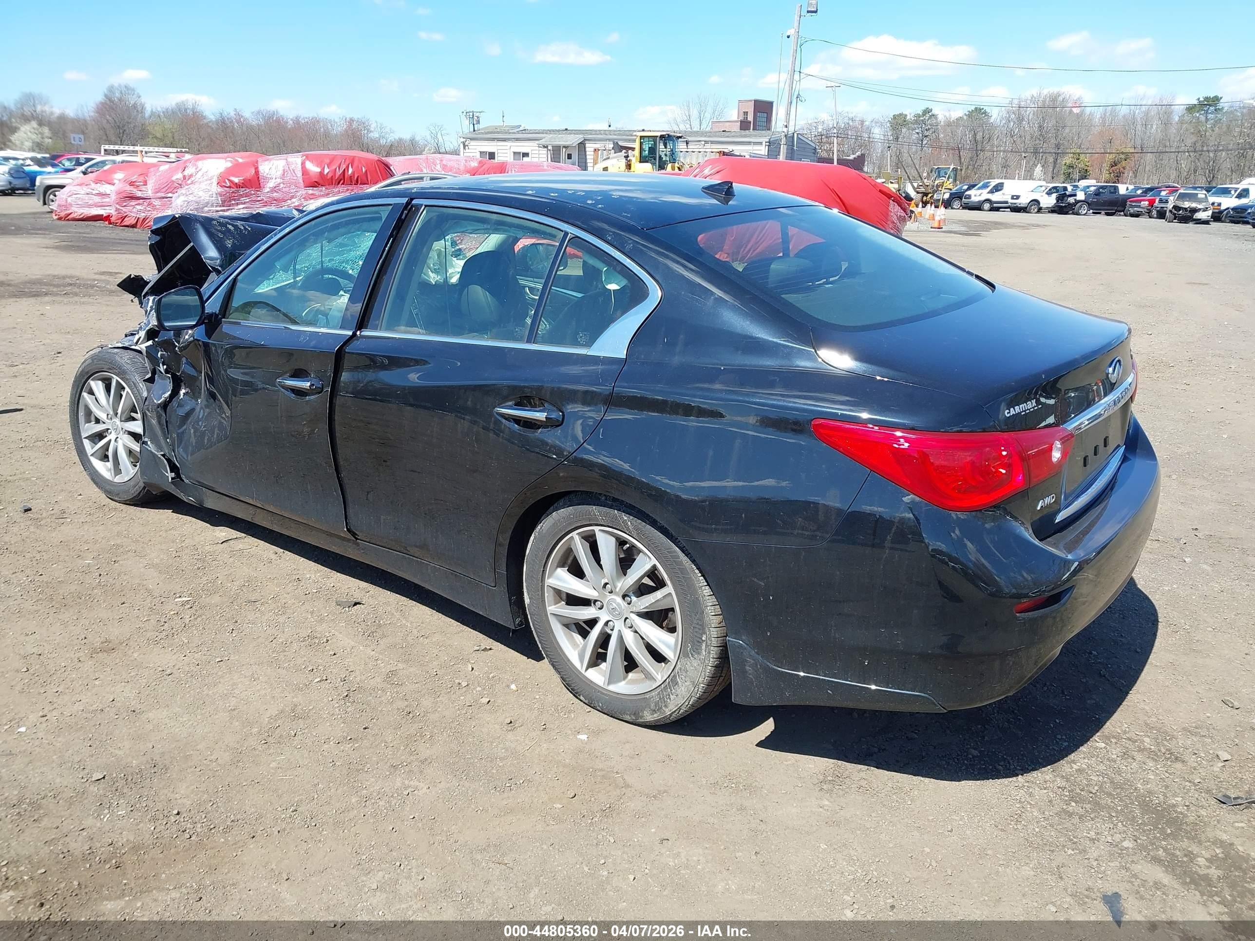 2015 Infiniti Q50   Black vin: JN1BV7AR5FM415108