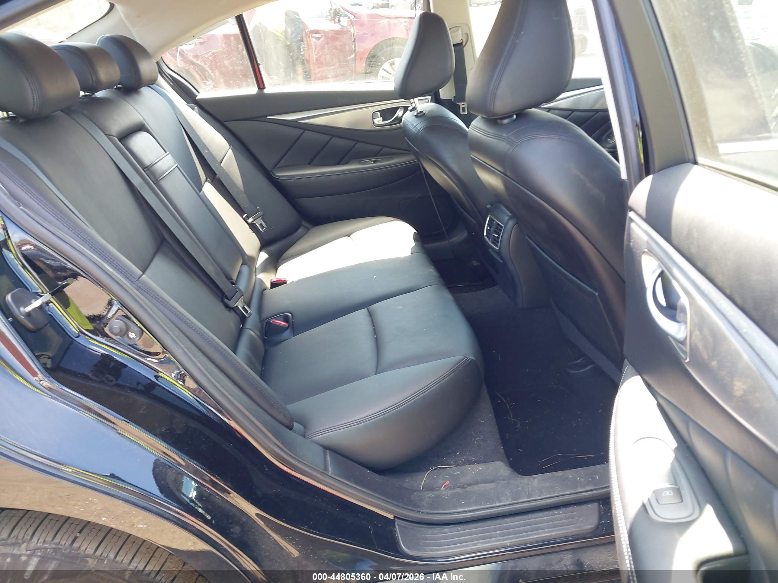 2015 Infiniti Q50   Black vin: JN1BV7AR5FM415108