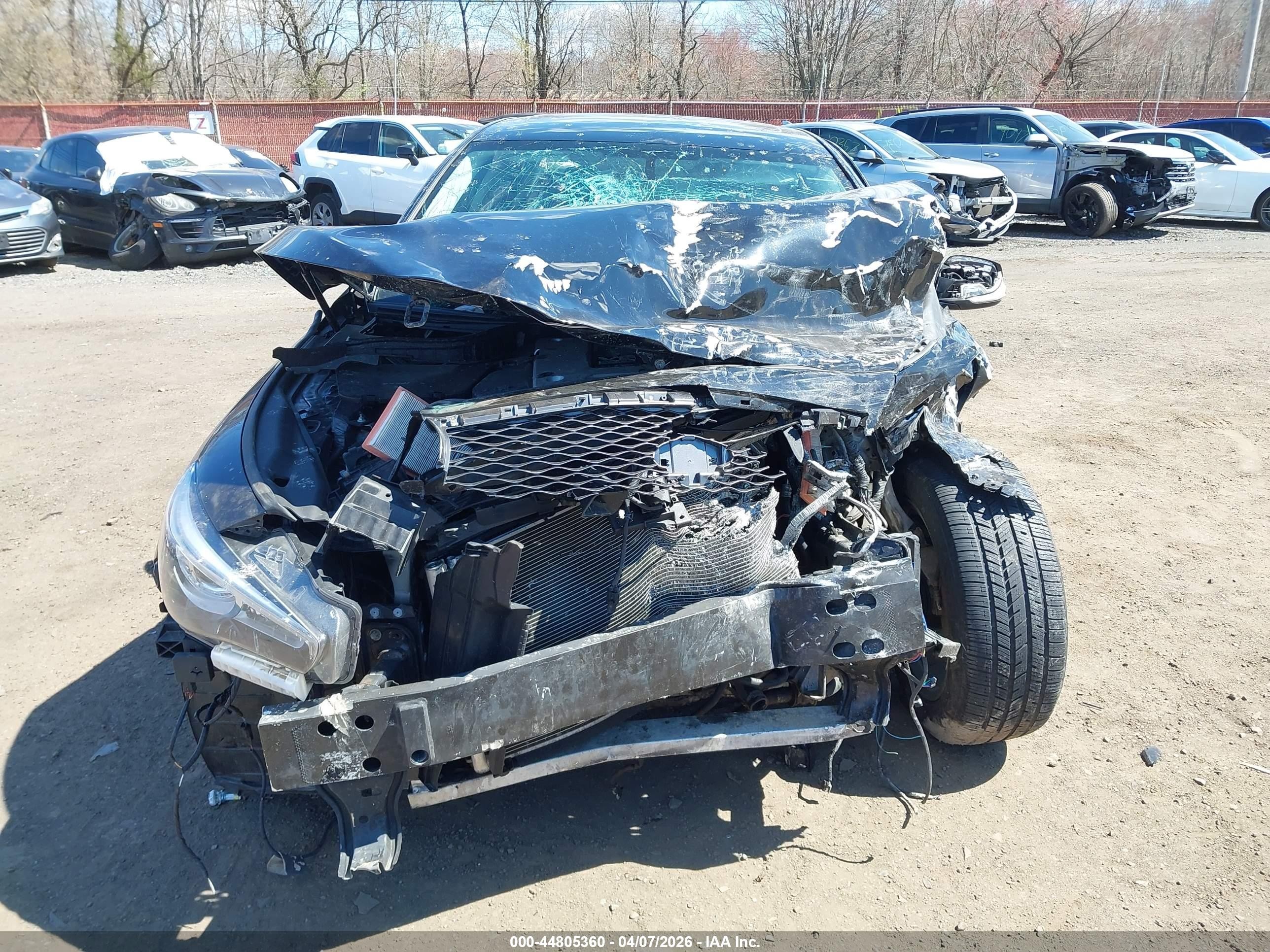 2015 Infiniti Q50   Black vin: JN1BV7AR5FM415108