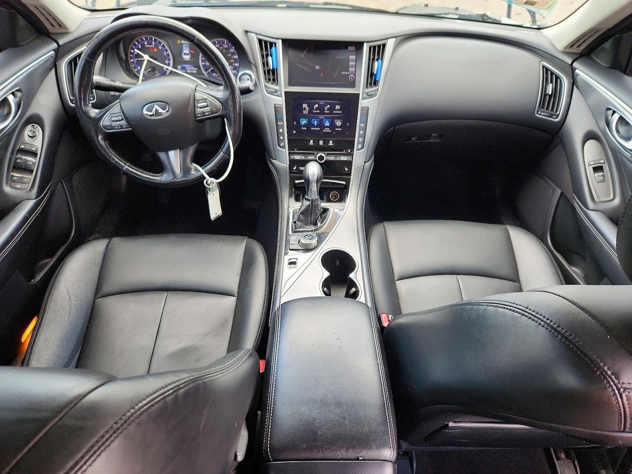 2015 Infiniti Q50 Premium Серый vin: JN1BV7AR5FM420132