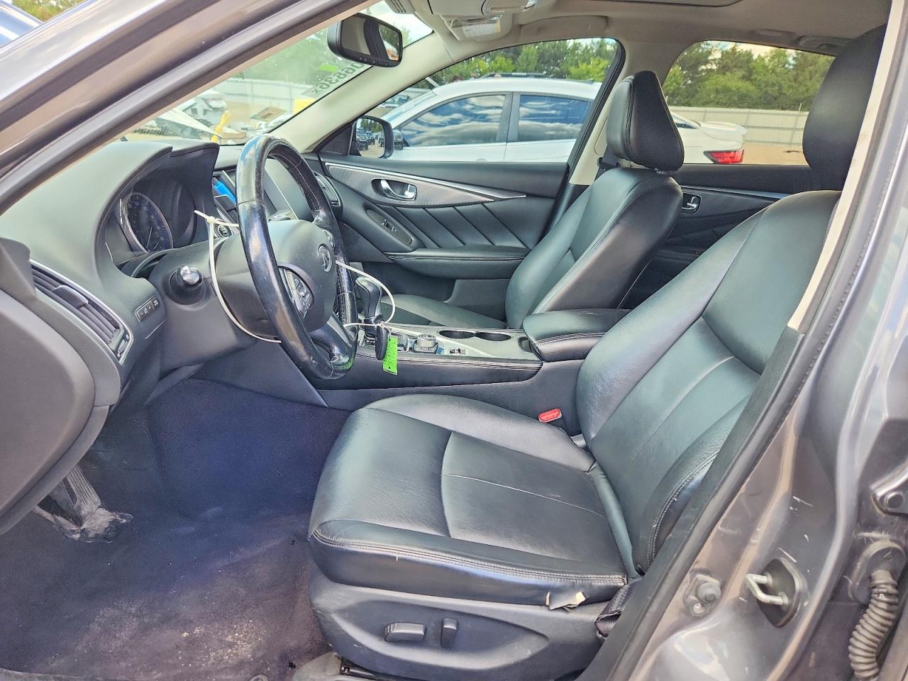 2015 Infiniti Q50 Premium Серый vin: JN1BV7AR5FM420132