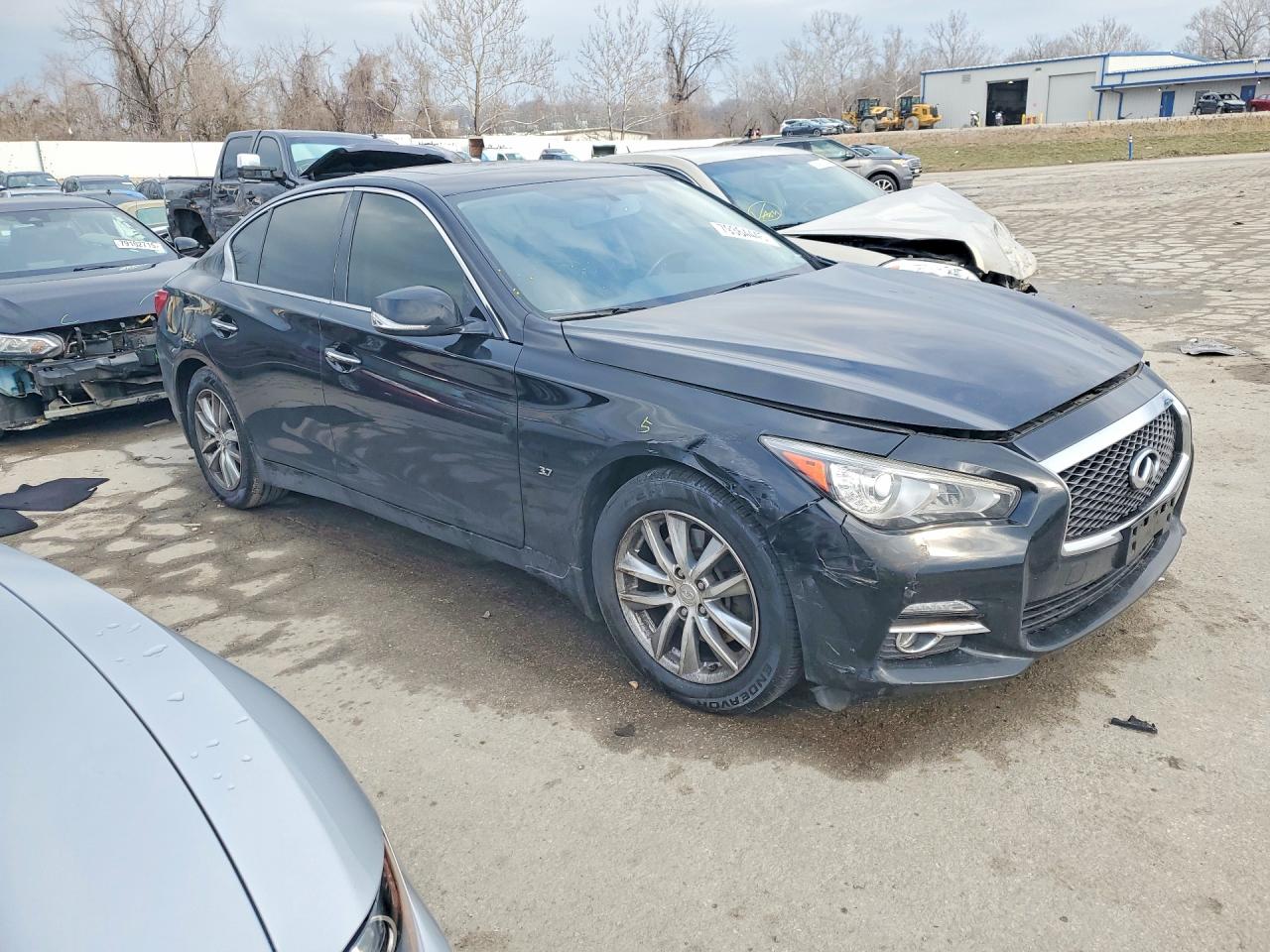 2015 Infiniti Q50 Premium Black vin: JN1BV7AR5FM420678