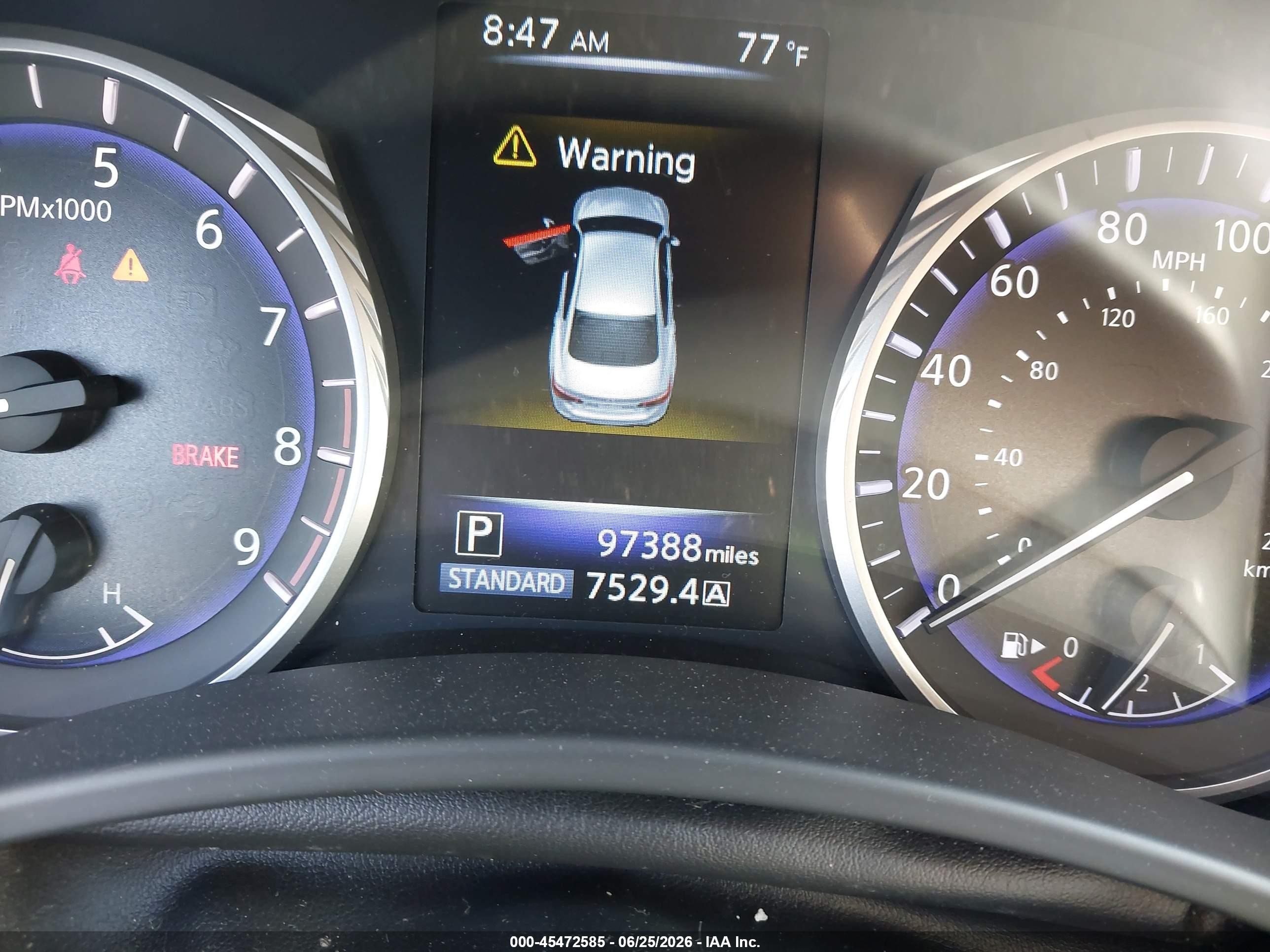 2015 Infiniti Q50 Premium Серый vin: JN1BV7AR5FM421510