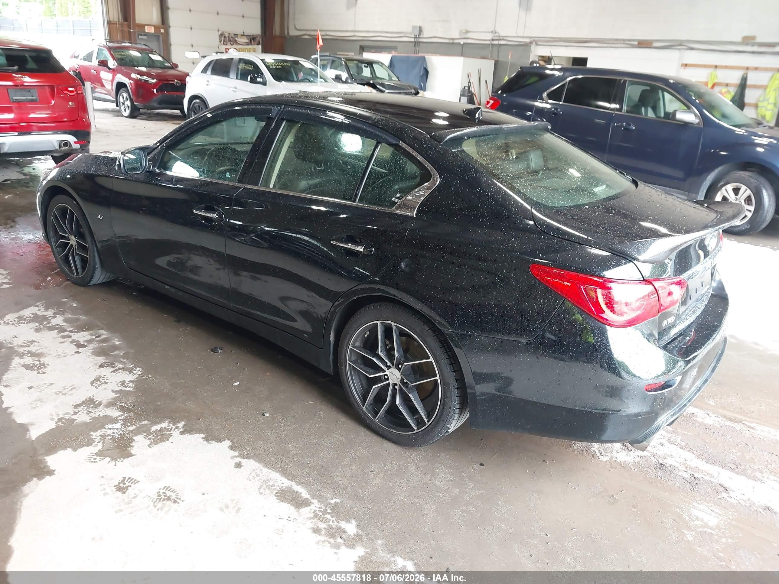 2015 Infiniti Q50 Premium Black vin: JN1BV7AR5FM421605
