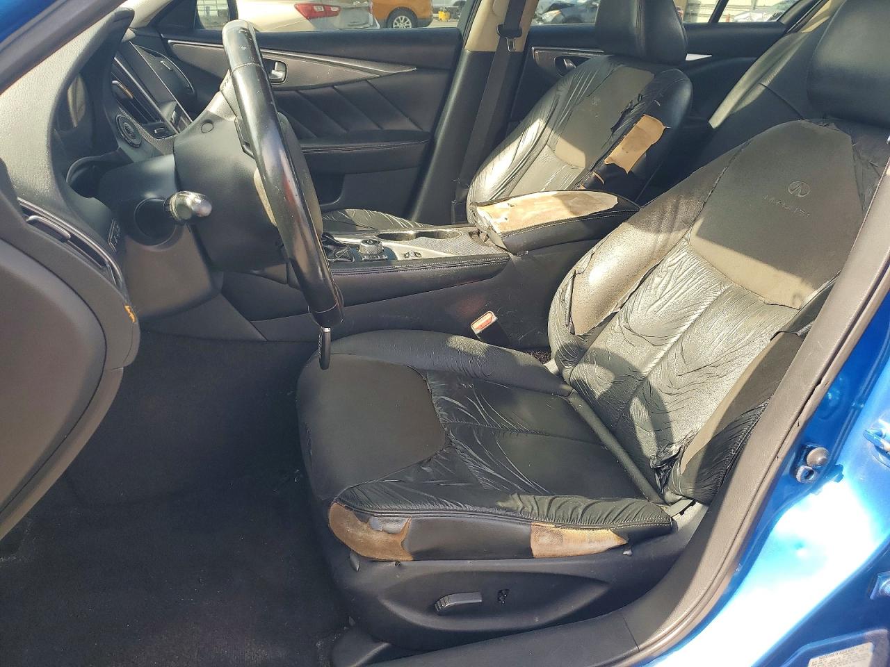 2014 Infiniti Q50 Base Синий vin: JN1BV7AR6EM681199