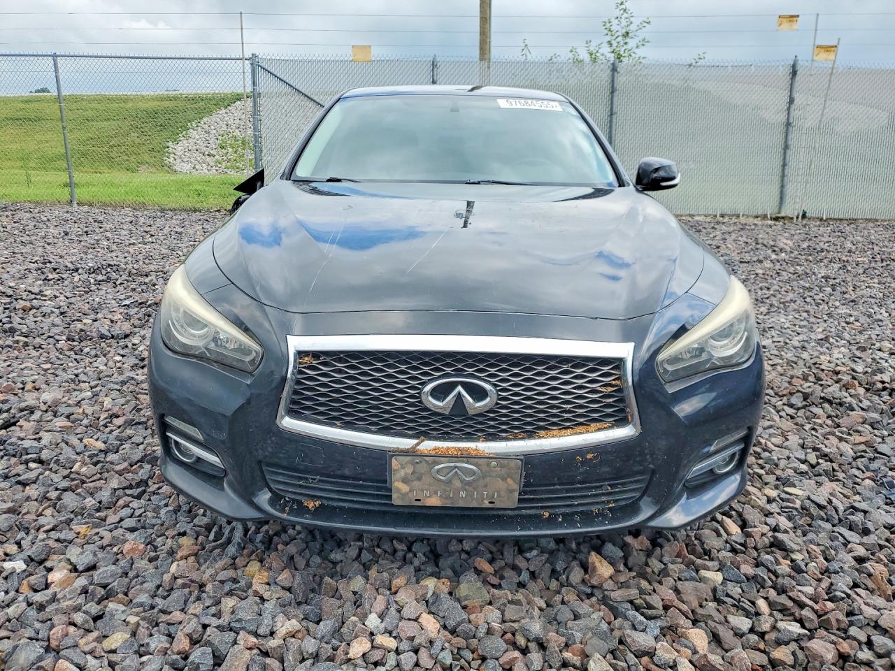 2014 Infiniti Q50 Base Black vin: JN1BV7AR6EM682000