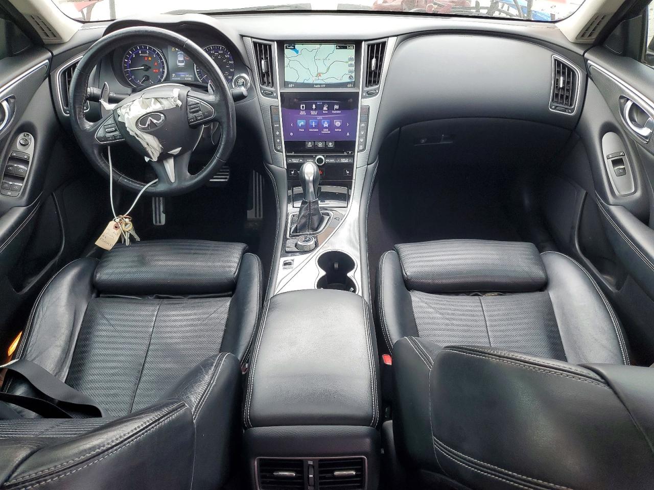 2014 Infiniti Q50 Base Red vin: JN1BV7AR6EM682918