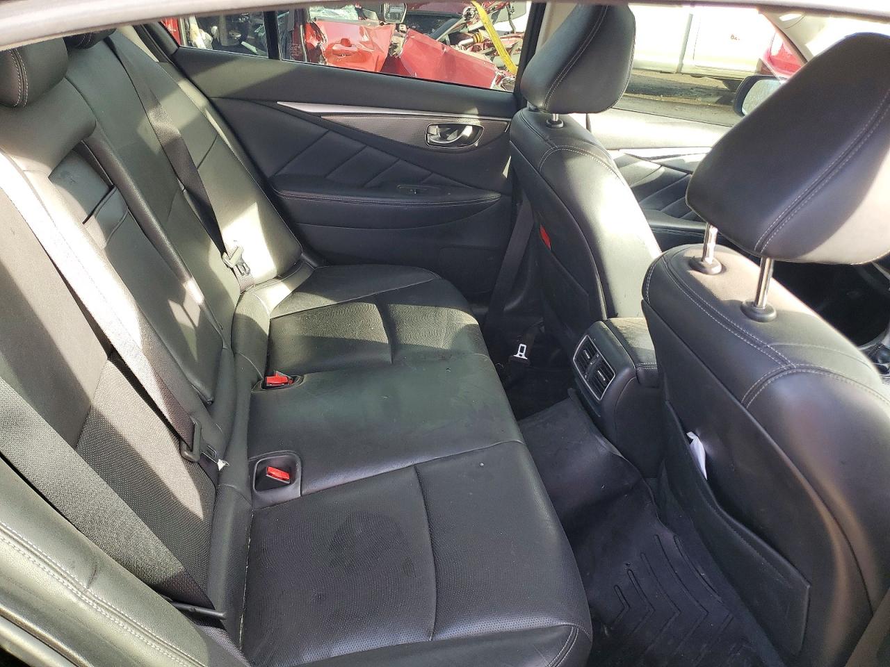 2014 Infiniti Q50 Premium Black vin: JN1BV7AR6EM692588