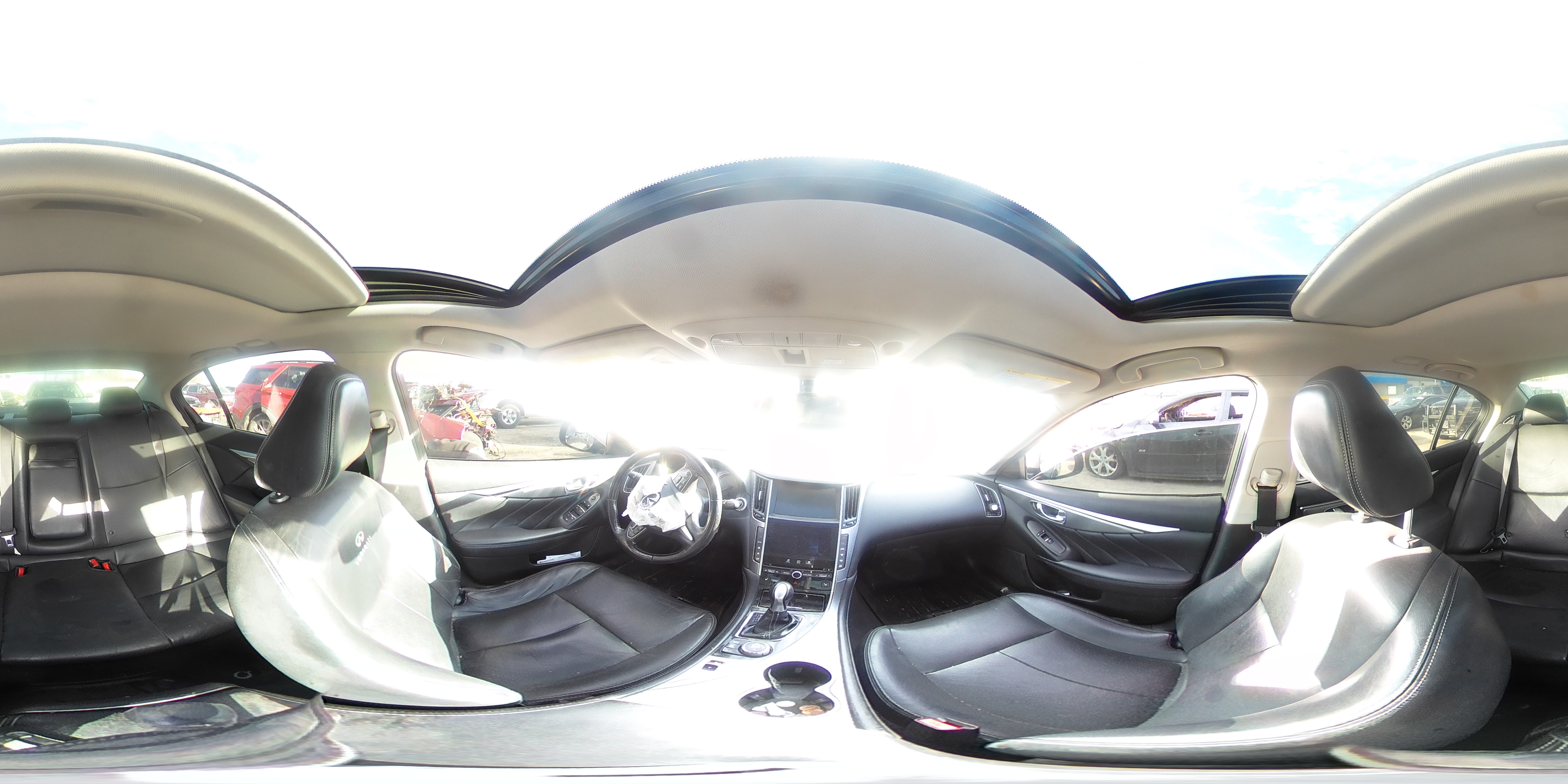 2014 Infiniti Q50 Premium Black vin: JN1BV7AR6EM692588