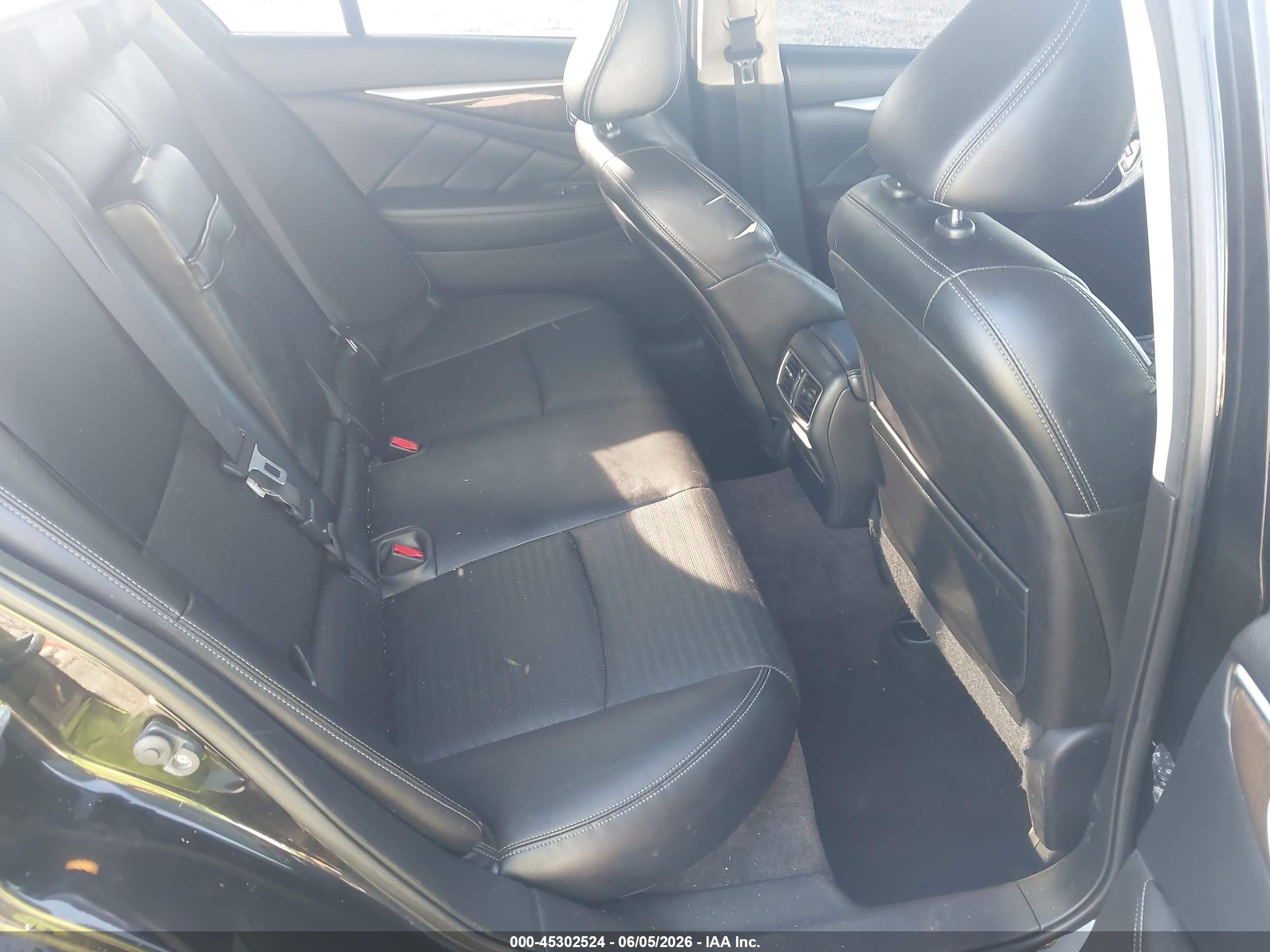2014 Infiniti Q50 Sport Black vin: JN1BV7AR6EM696057