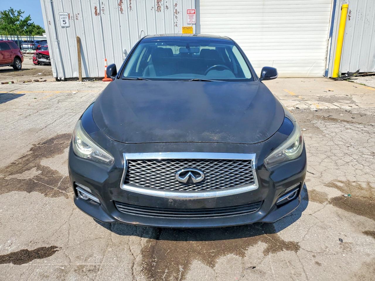 2014 Infiniti Q50 Base Black vin: JN1BV7AR6EM704769