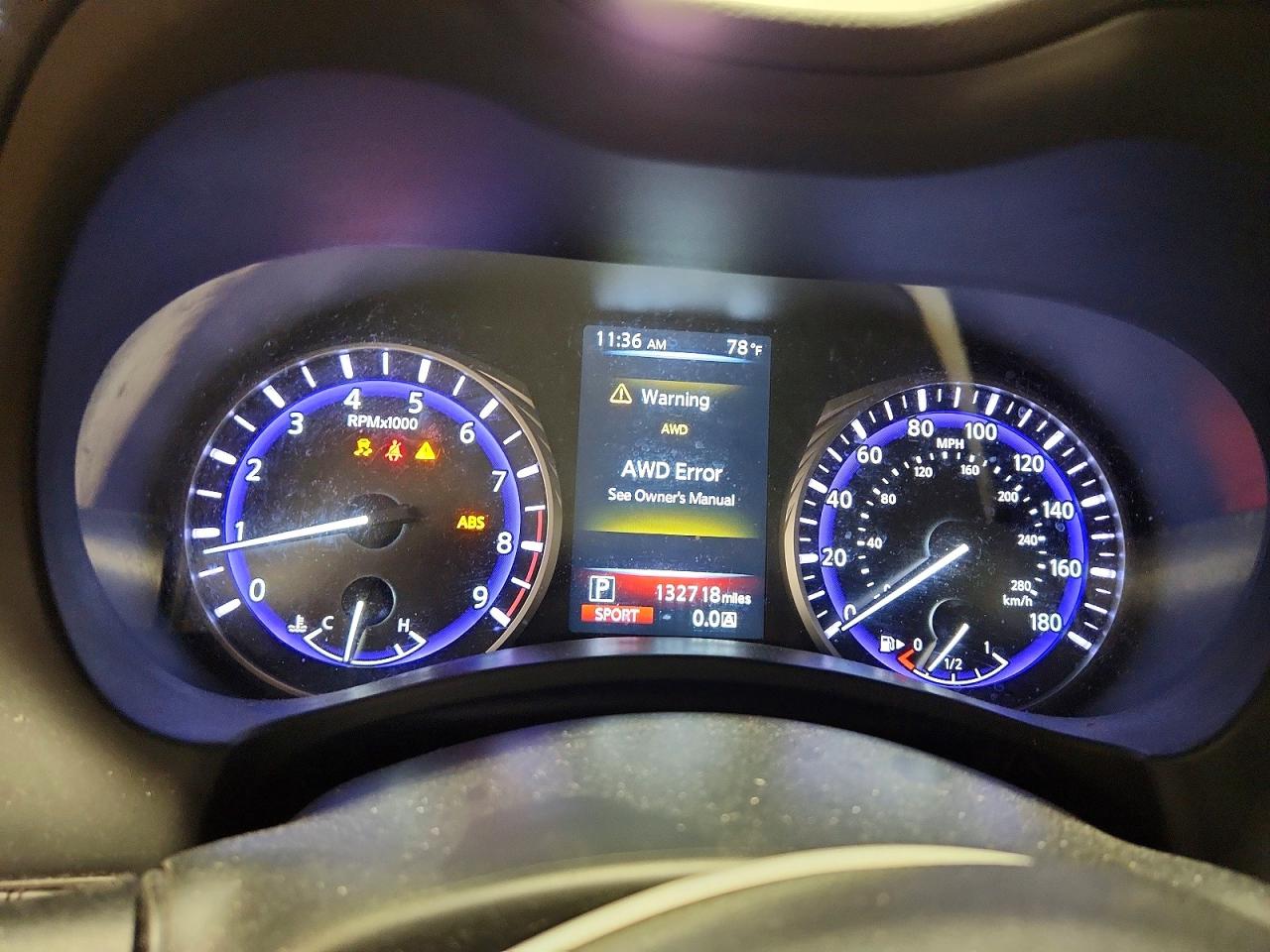 2015 Infiniti Q50 Premium White vin: JN1BV7AR6FM399629
