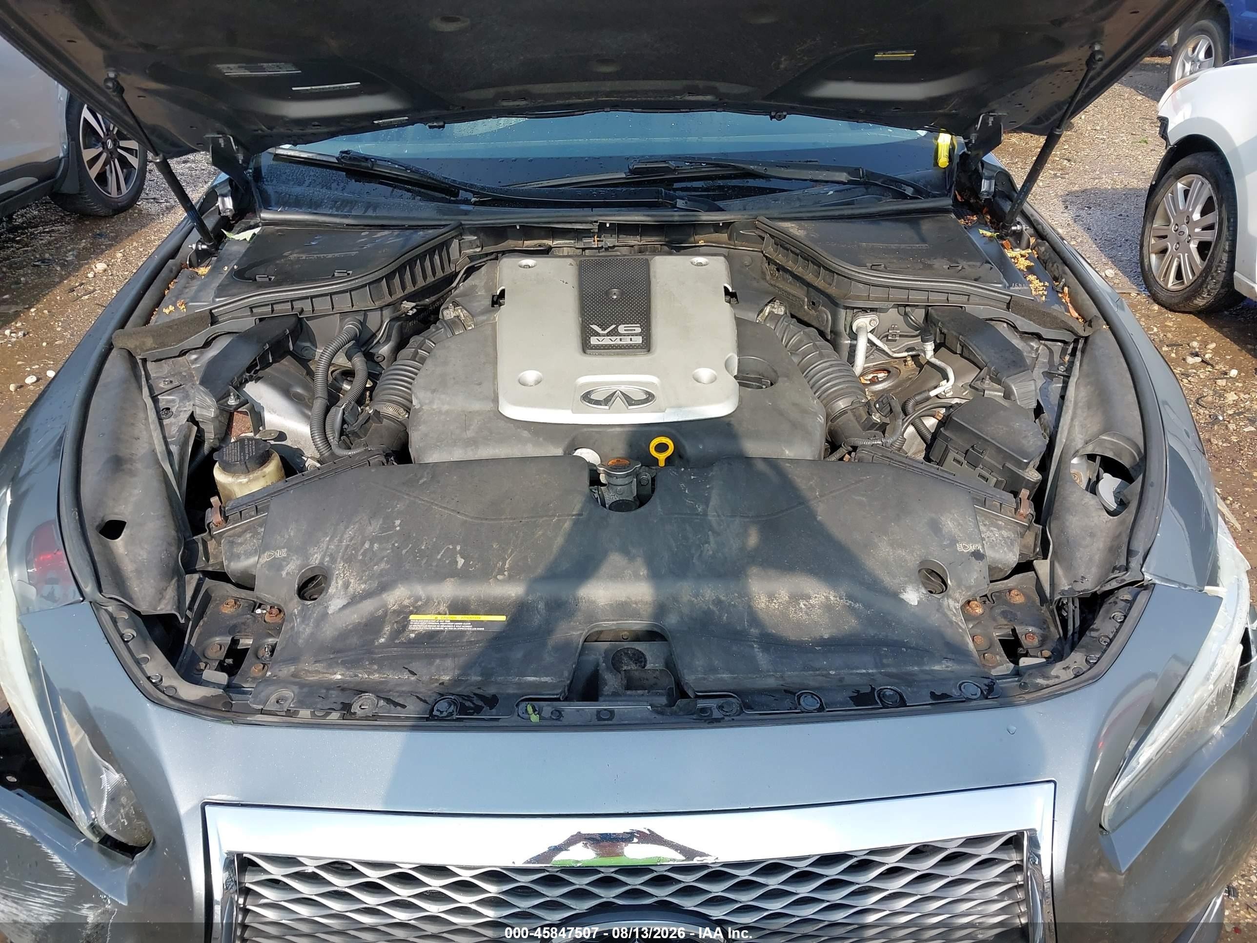 2015 Infiniti Q50   Серый vin: JN1BV7AR6FM415716
