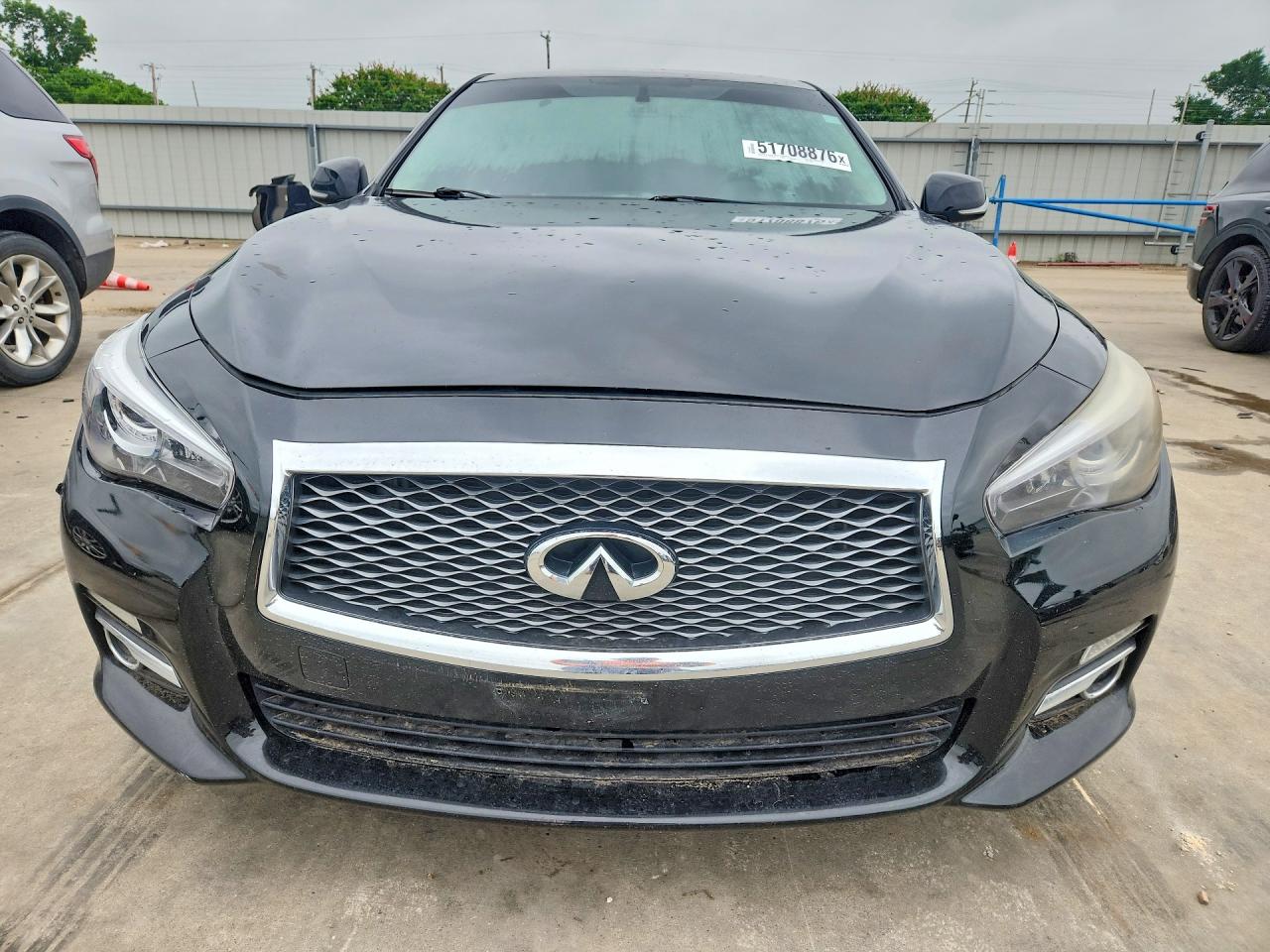 2014 Infiniti Q50 Base Black vin: JN1BV7AR7EM681471