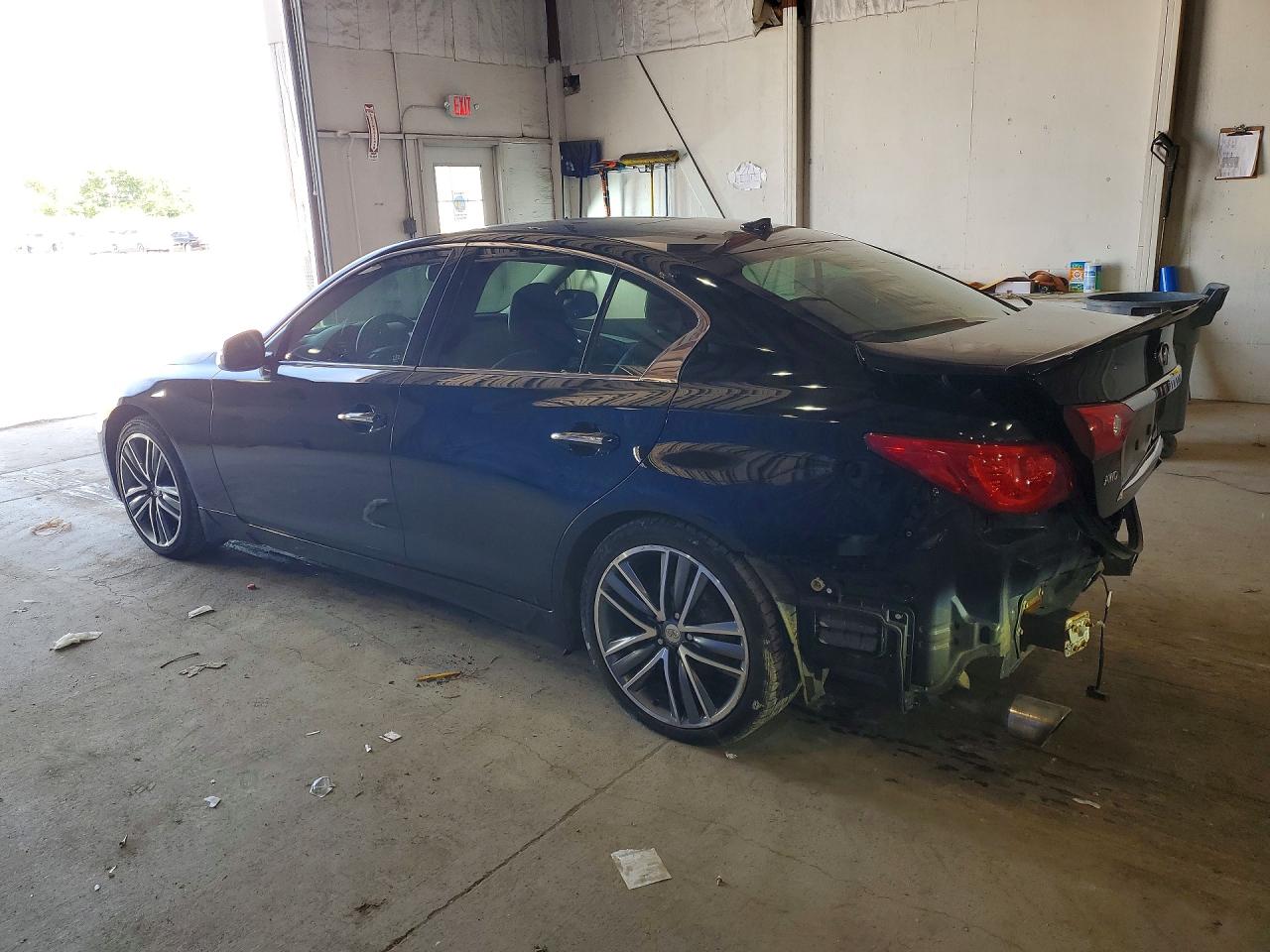 2014 Infiniti Q50 Base Black vin: JN1BV7AR7EM684502