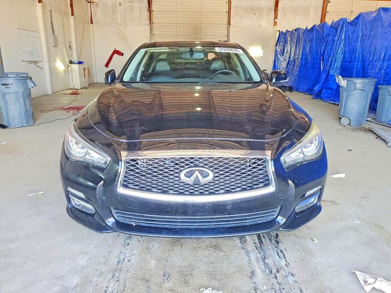 2014 Infiniti Q50 Base Black vin: JN1BV7AR7EM684502