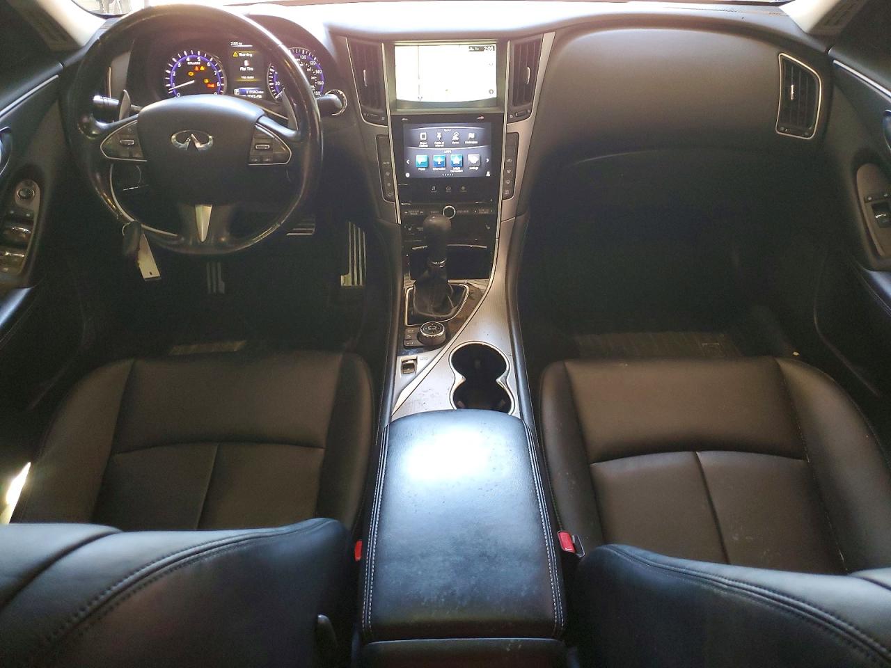 2014 Infiniti Q50 Base Black vin: JN1BV7AR7EM684502