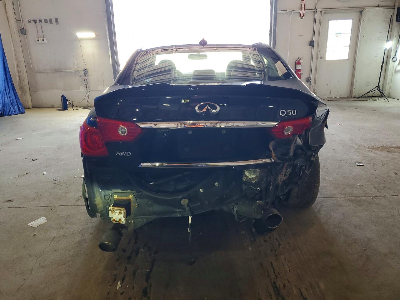 2014 Infiniti Q50 Base Black vin: JN1BV7AR7EM684502