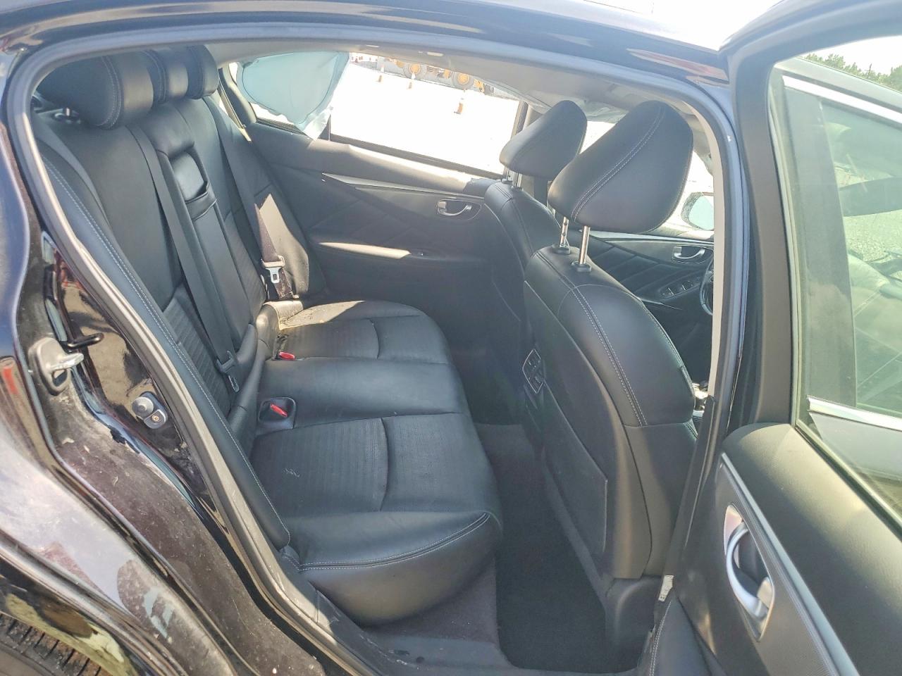 2014 Infiniti Q50 Sport Black vin: JN1BV7AR7EM698853