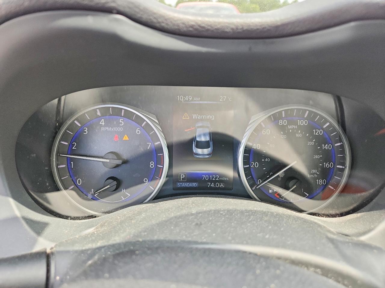 2014 Infiniti Q50 Premium Серебряный vin: JN1BV7AR7EM699632