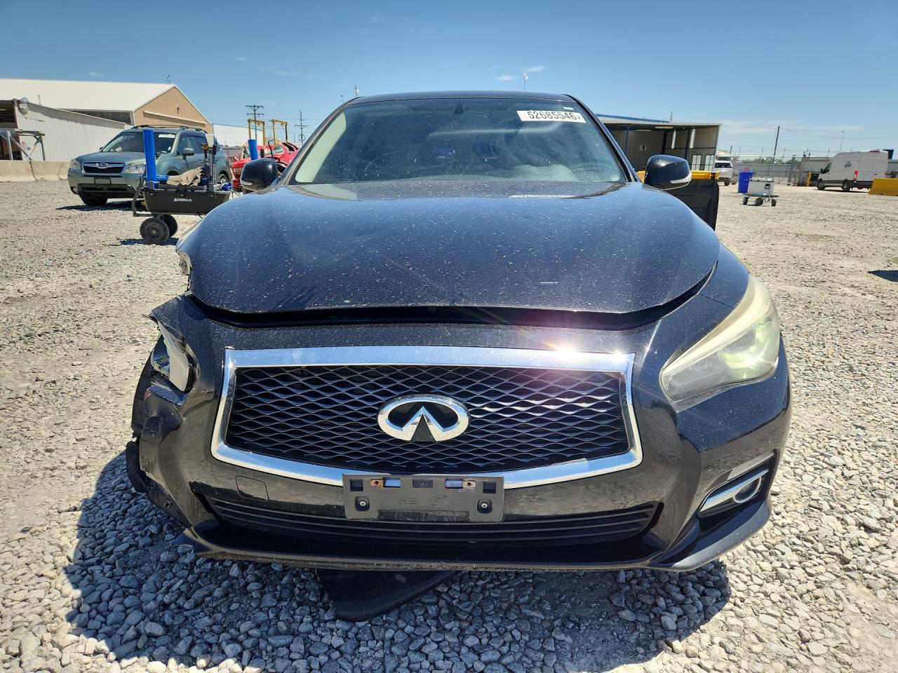 2014 Infiniti Q50 Premium Black vin: JN1BV7AR7EM702688