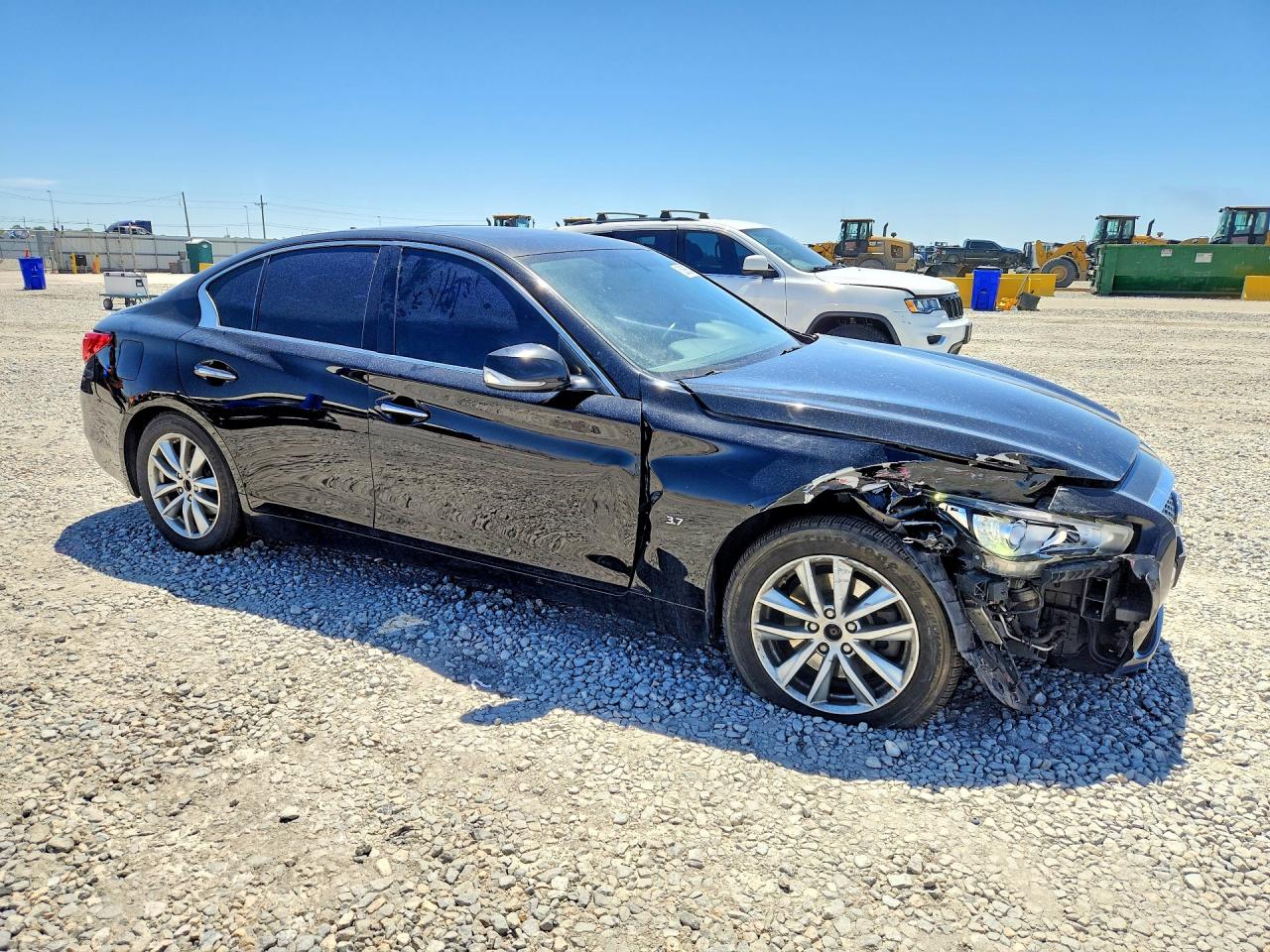 2014 Infiniti Q50 Premium Black vin: JN1BV7AR7EM702688