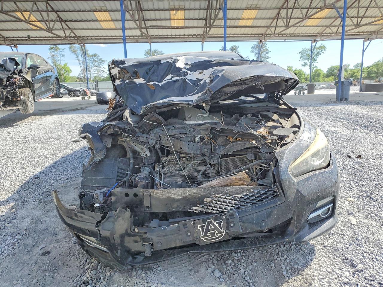 2015 Infiniti Q50 Premium Black vin: JN1BV7AR7FM390955