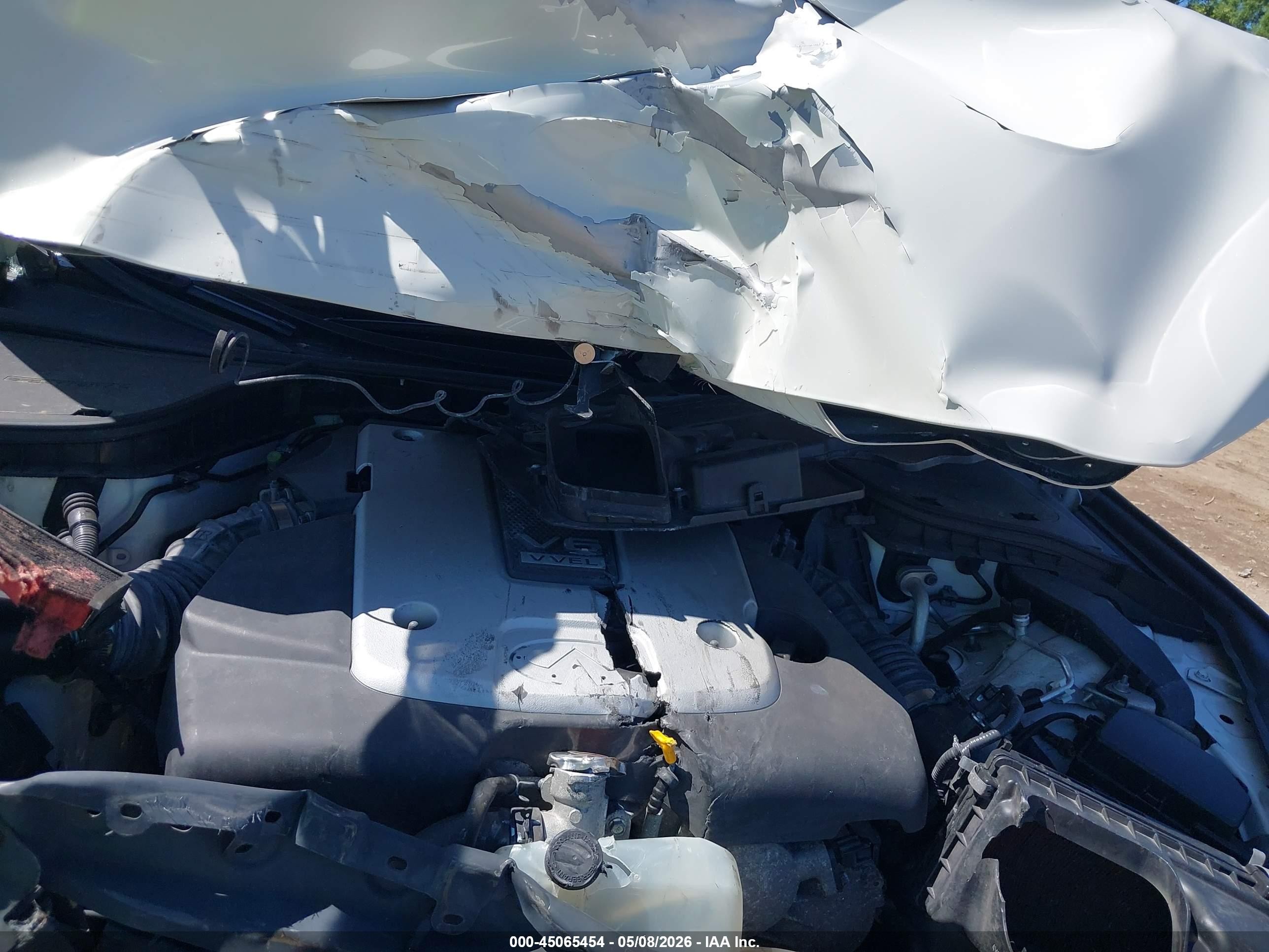 2015 Infiniti Q50 Premium Белый vin: JN1BV7AR7FM396044