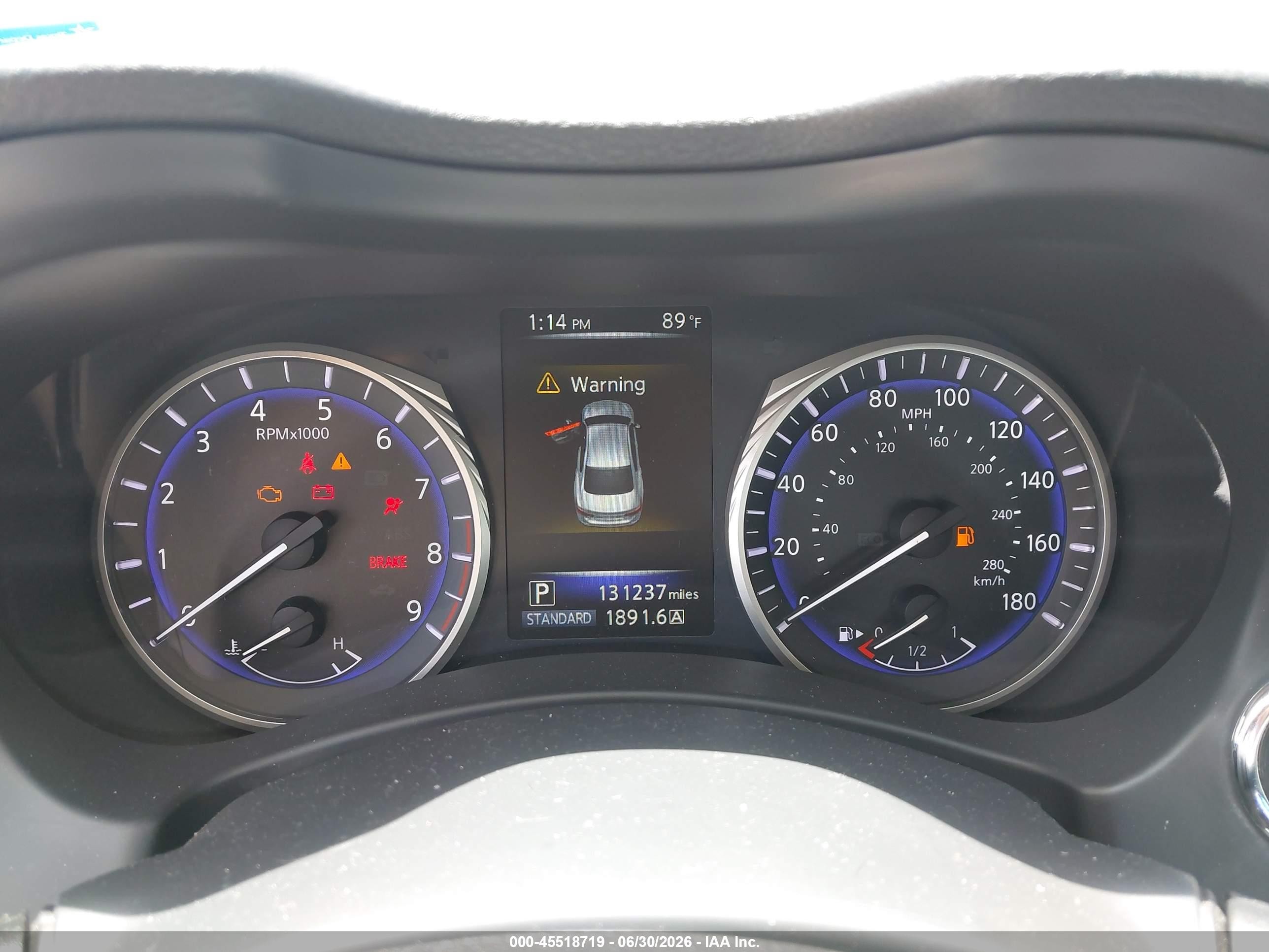 2015 Infiniti Q50 White vin: JN1BV7AR7FM399753