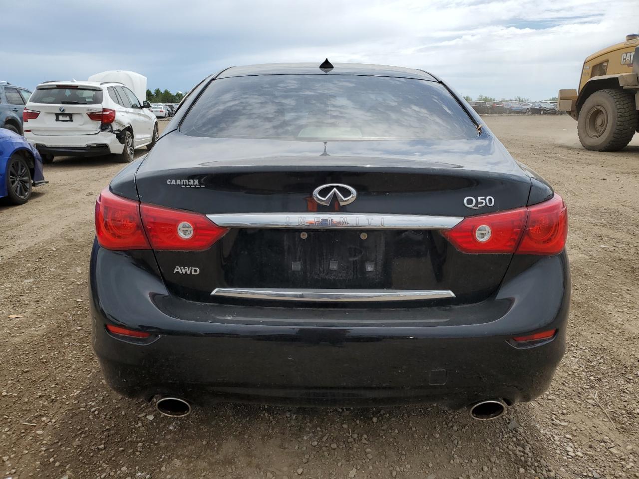 2015 Infiniti Q50 Base Black vin: JN1BV7AR7FM401050