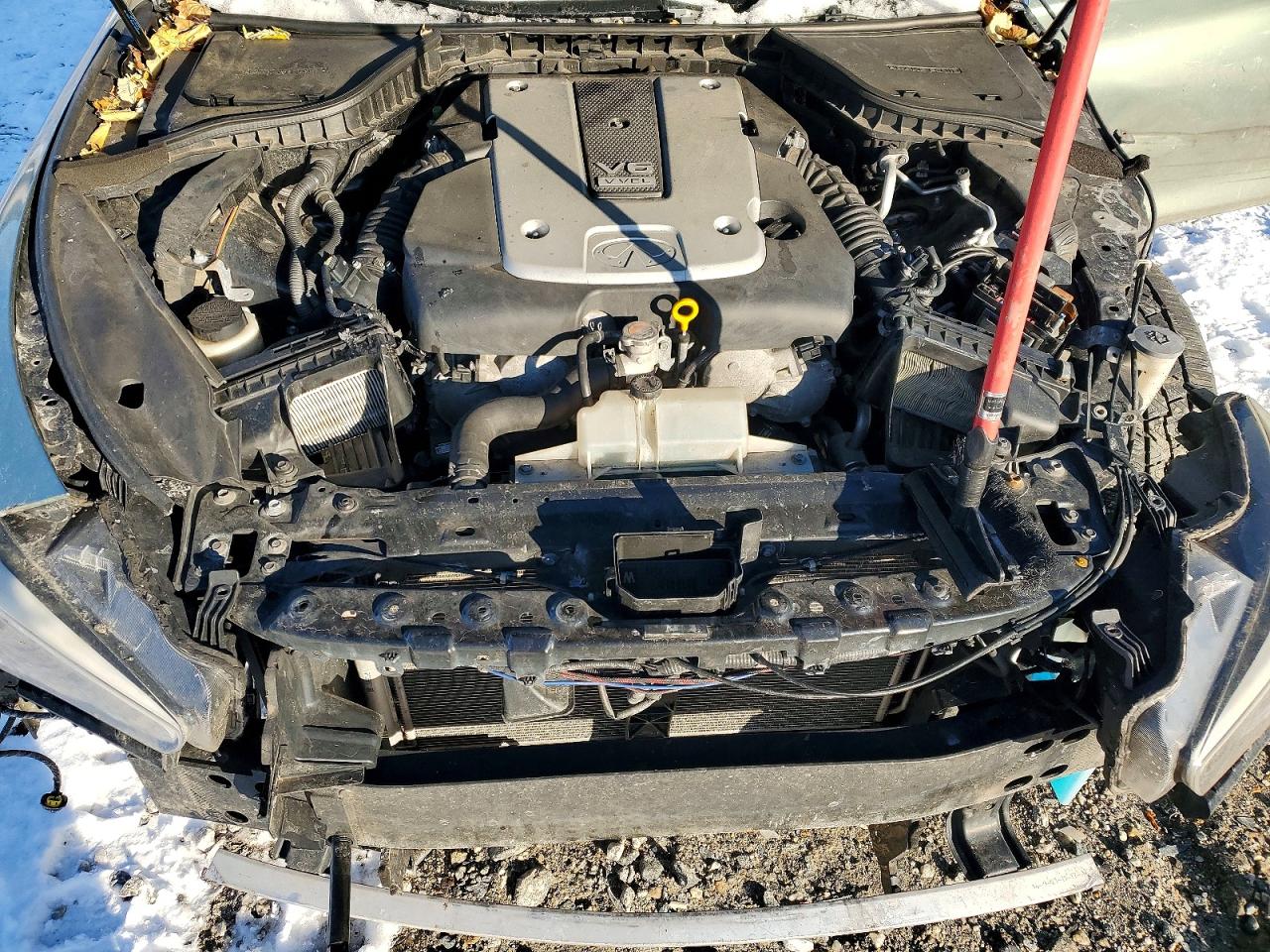 2015 Infiniti Q50 Base Зеленый vin: JN1BV7AR7FM401243