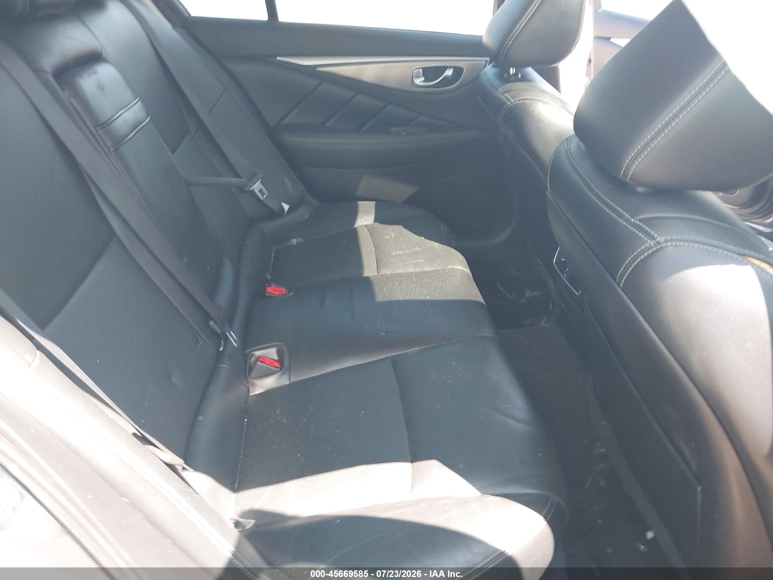 2015 Infiniti Q50 Premium Gray vin: JN1BV7AR7FM401307