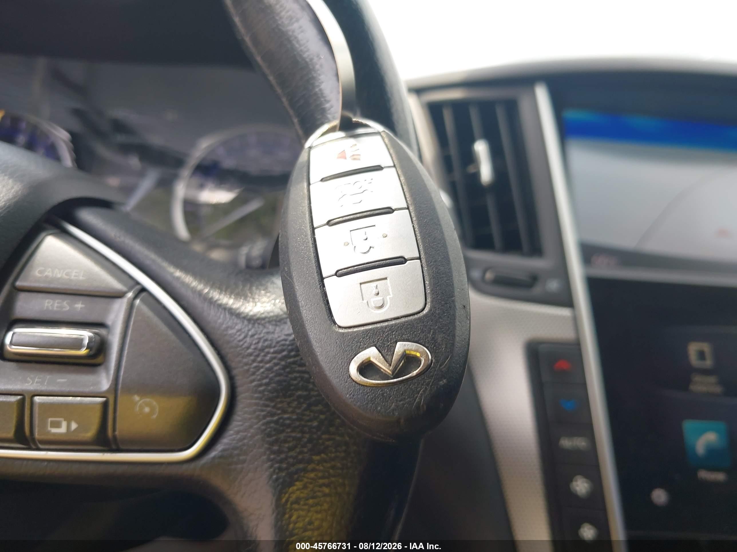 2015 Infiniti Q50 Premium Gray vin: JN1BV7AR7FM402358