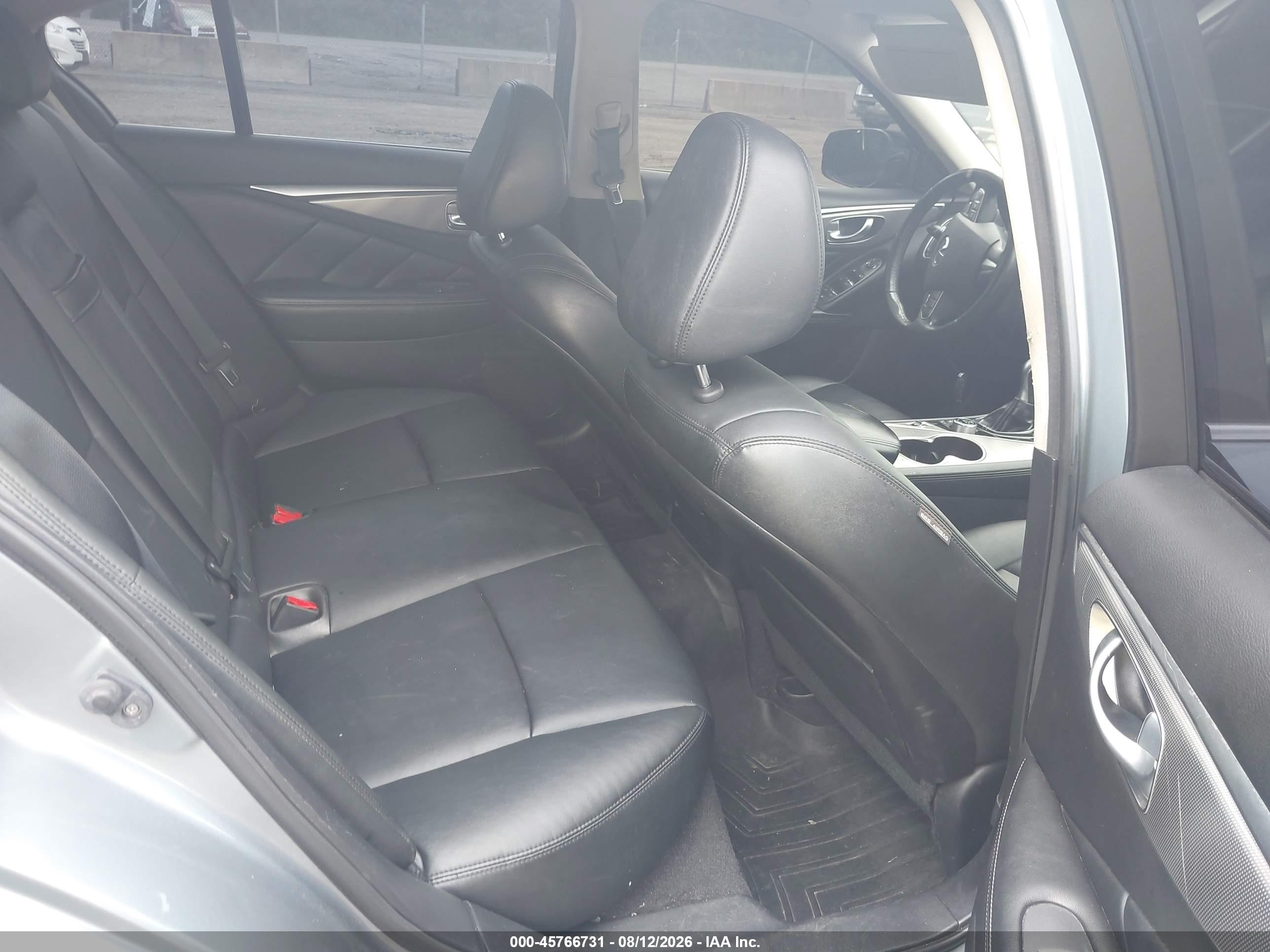 2015 Infiniti Q50 Premium Gray vin: JN1BV7AR7FM402358